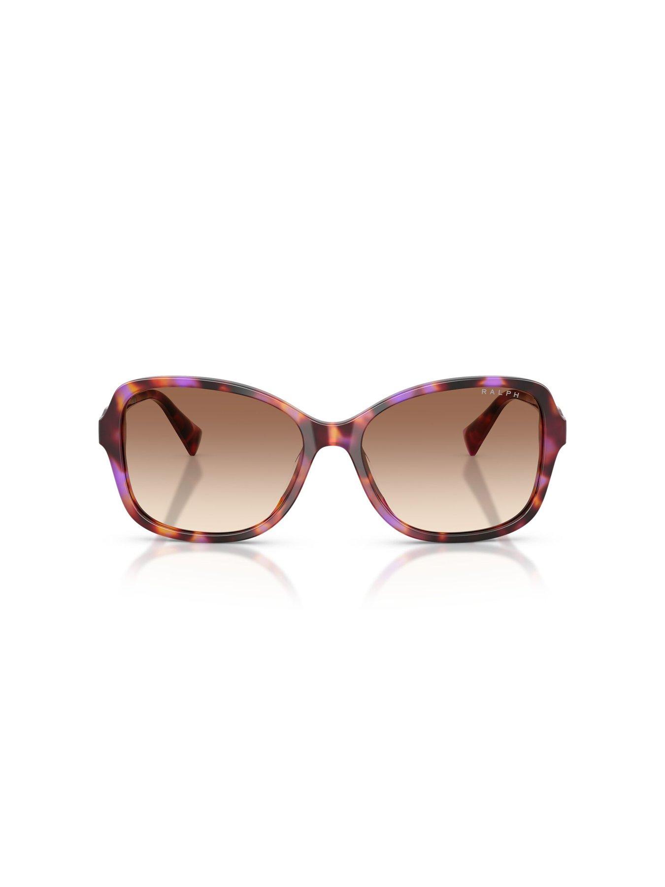 Image 2 of 5 of Ralph 0RA5351U Round Sunglasses - Havana Brown