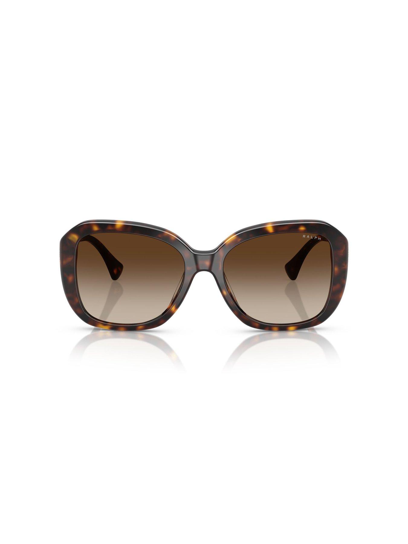  image of ralph-square-sunglasses--dark-havana--0ra5321u