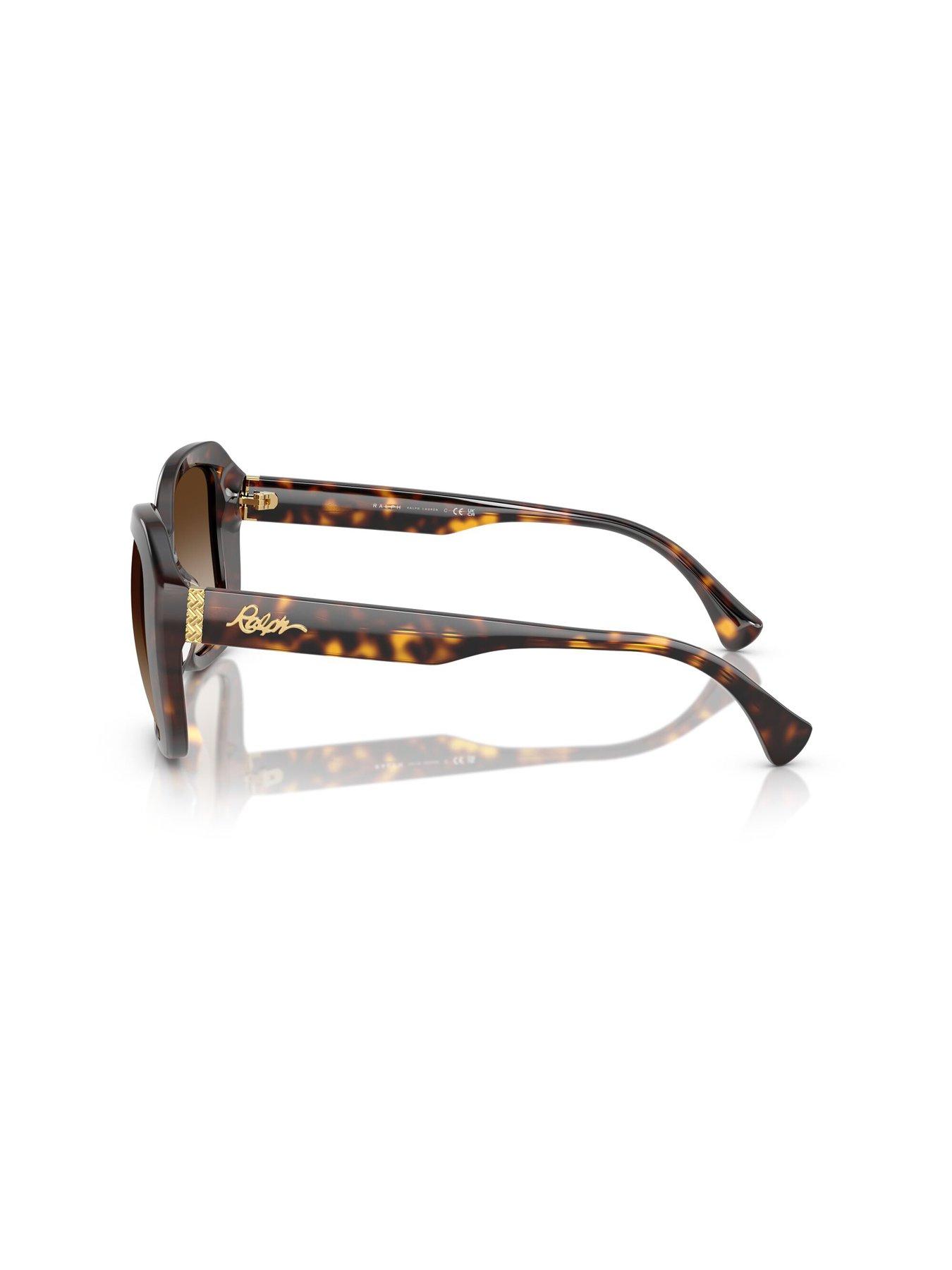  image of ralph-square-sunglasses--dark-havana--0ra5321u