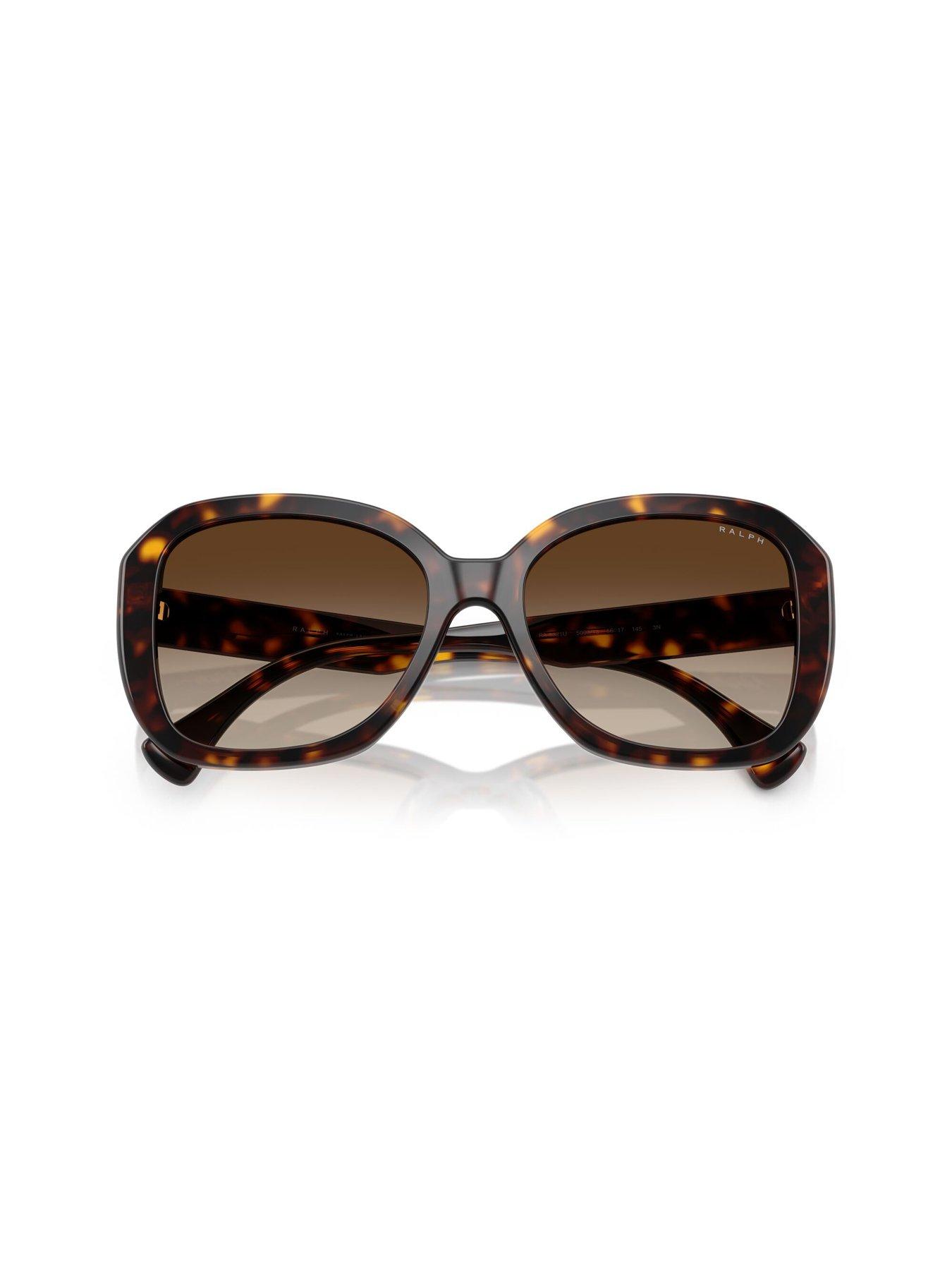  image of ralph-square-sunglasses--dark-havana--0ra5321u