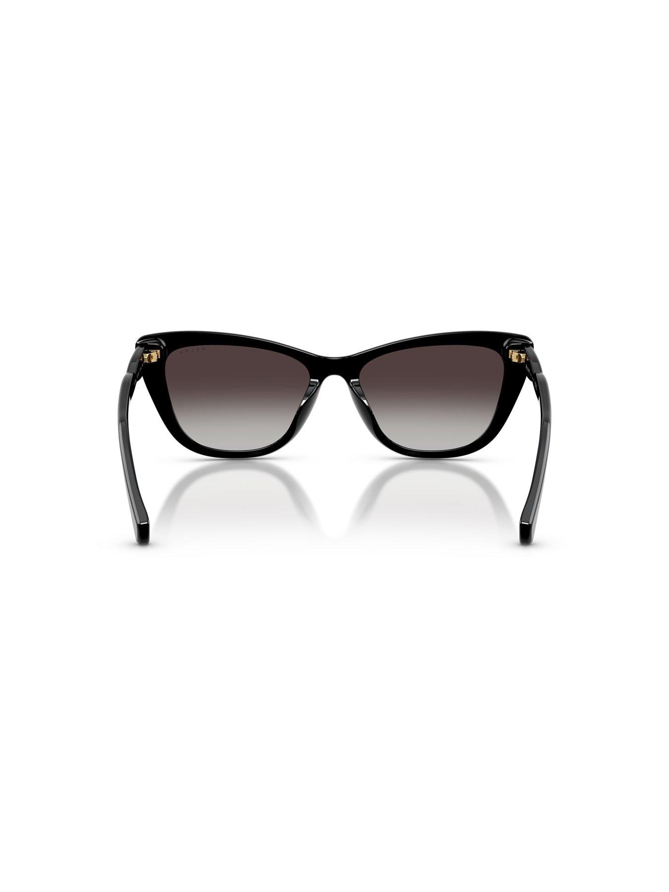  image of ralph-black-cat-eye-sunglasses--0ra5346u