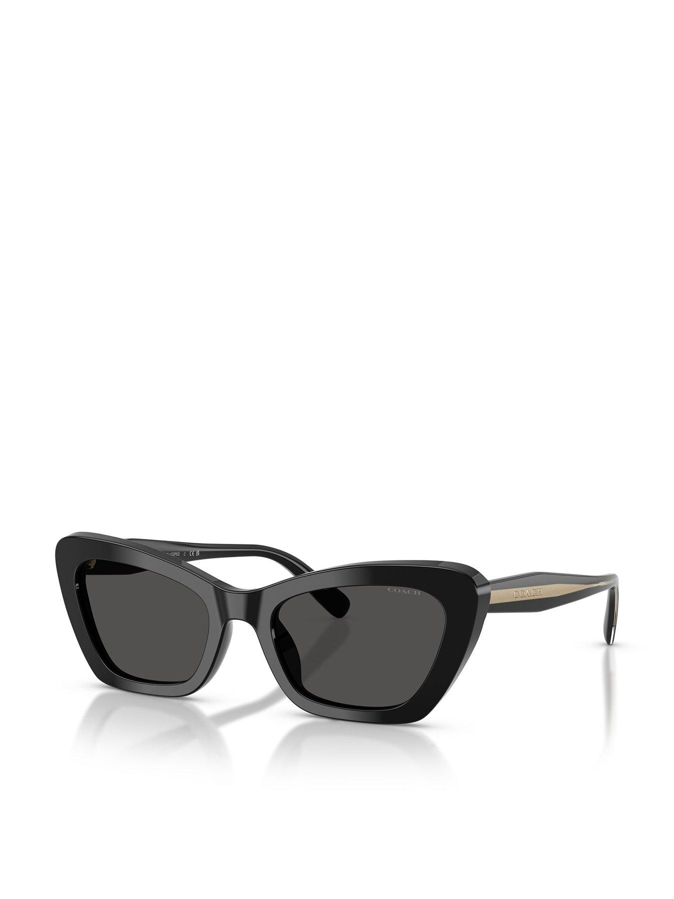 COACH Black Cat Eye Sunglasses