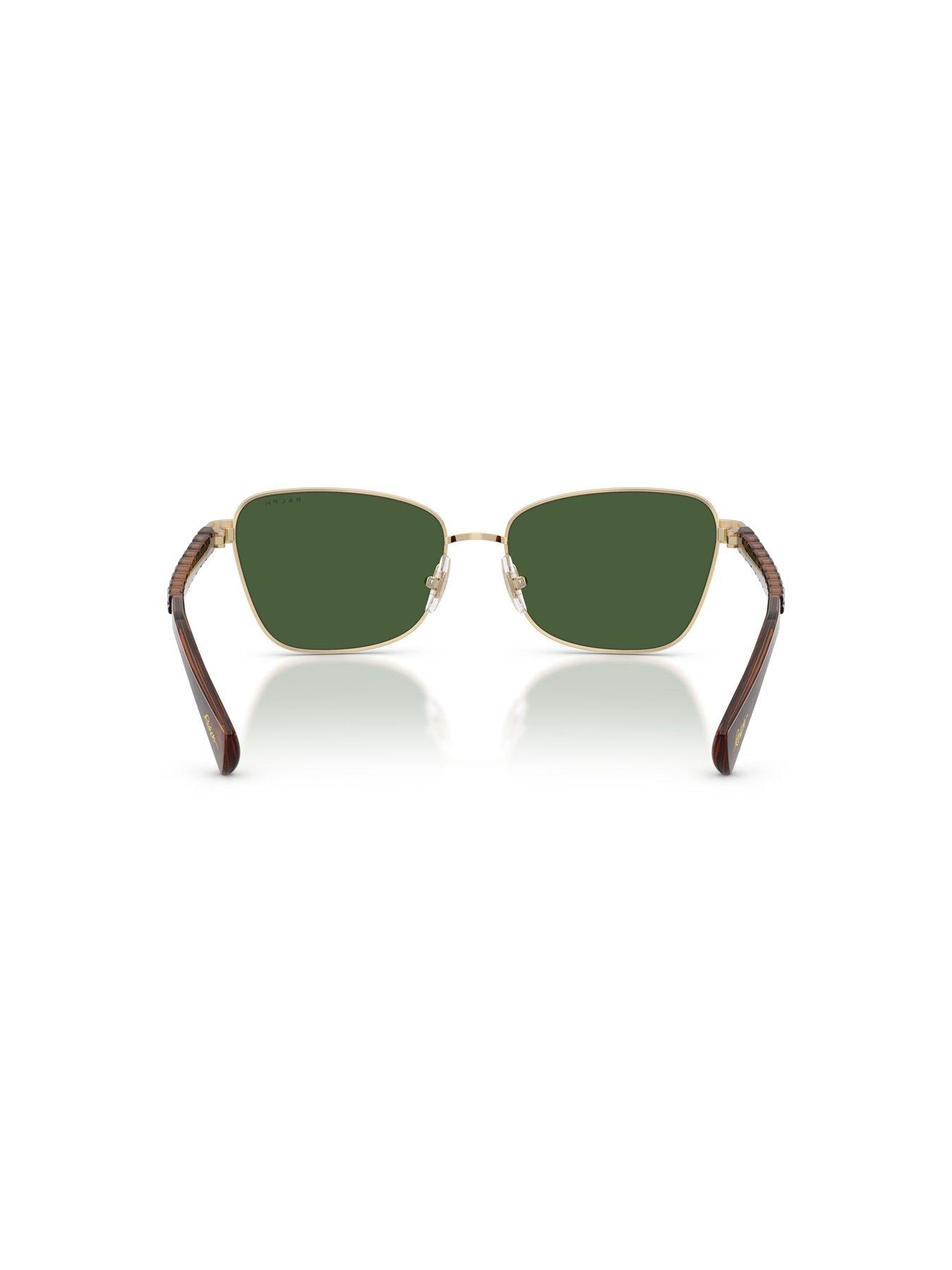 Image 4 of 5 of Ralph Classic American Style Sunglasses With Tinted Lens- 0ra4149 - Black