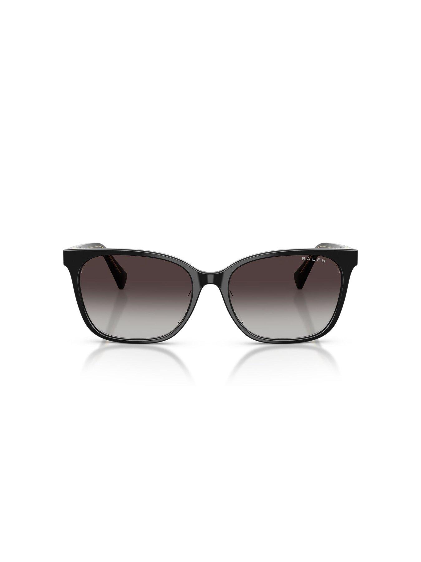 Image 2 of 5 of Ralph Square Black Sunglasses- 0ra5348u