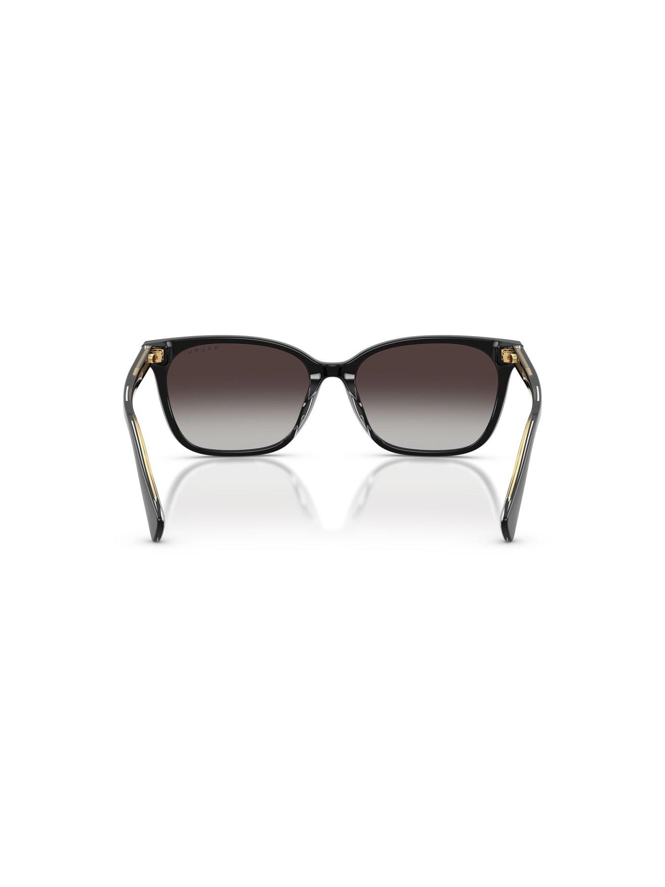 Image 5 of 5 of Ralph Square Black Sunglasses- 0ra5348u