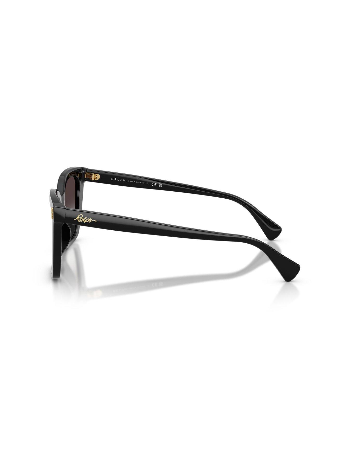 Image 3 of 5 of Ralph Square Sunglasses- Black - 0ra5349u