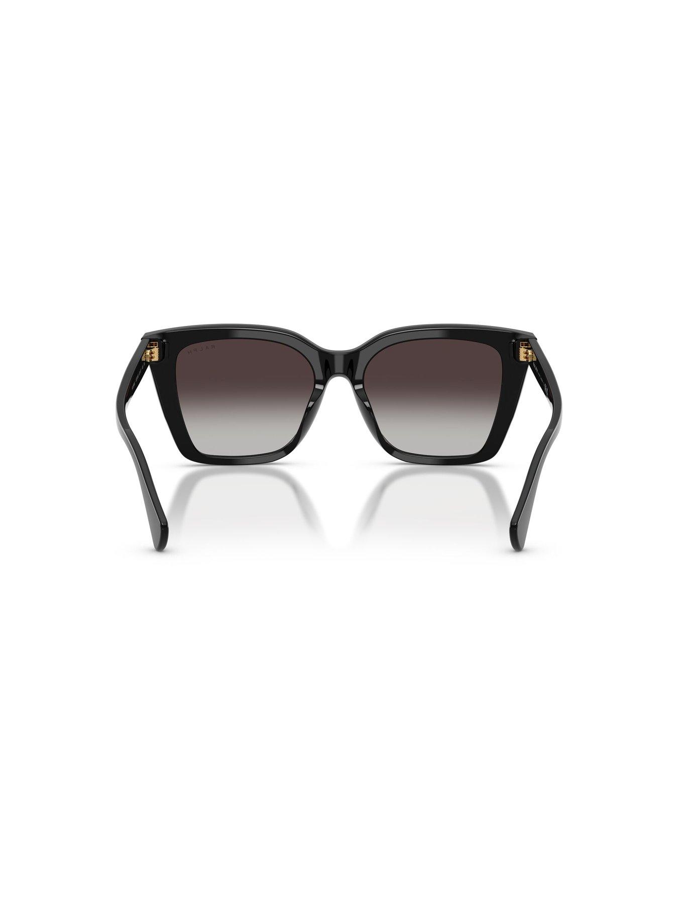 Image 5 of 5 of Ralph Square Sunglasses- Black - 0ra5349u