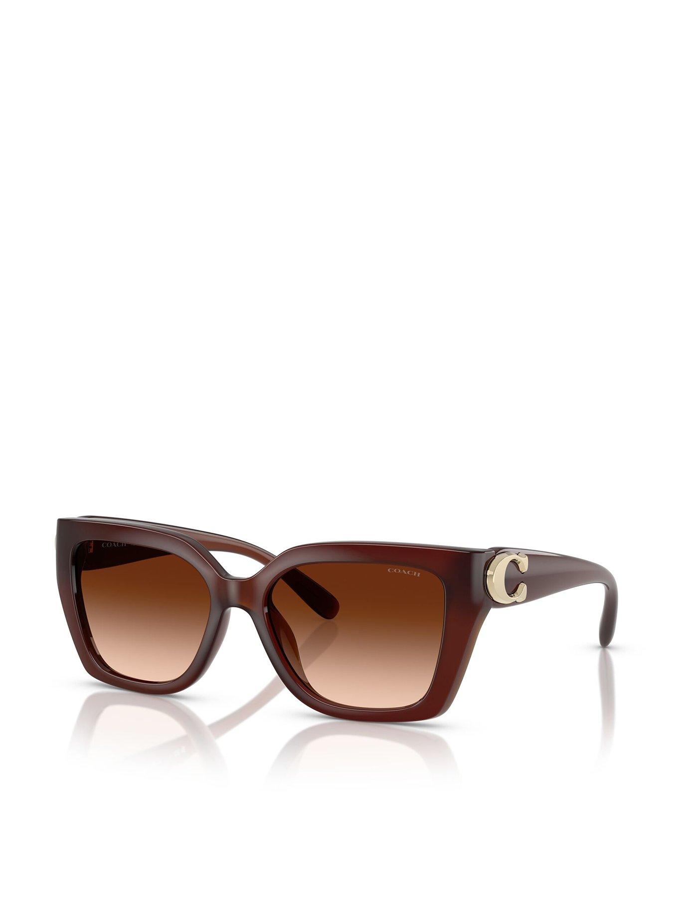 Image 1 of 5 of VERSACE VE4496U Sunglasses - Burgundy