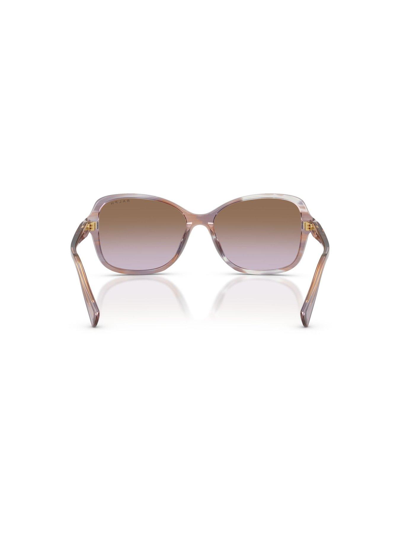  image of ralph-subtle-cat-eye-sunglasses--translucent-frame--0ra5351u