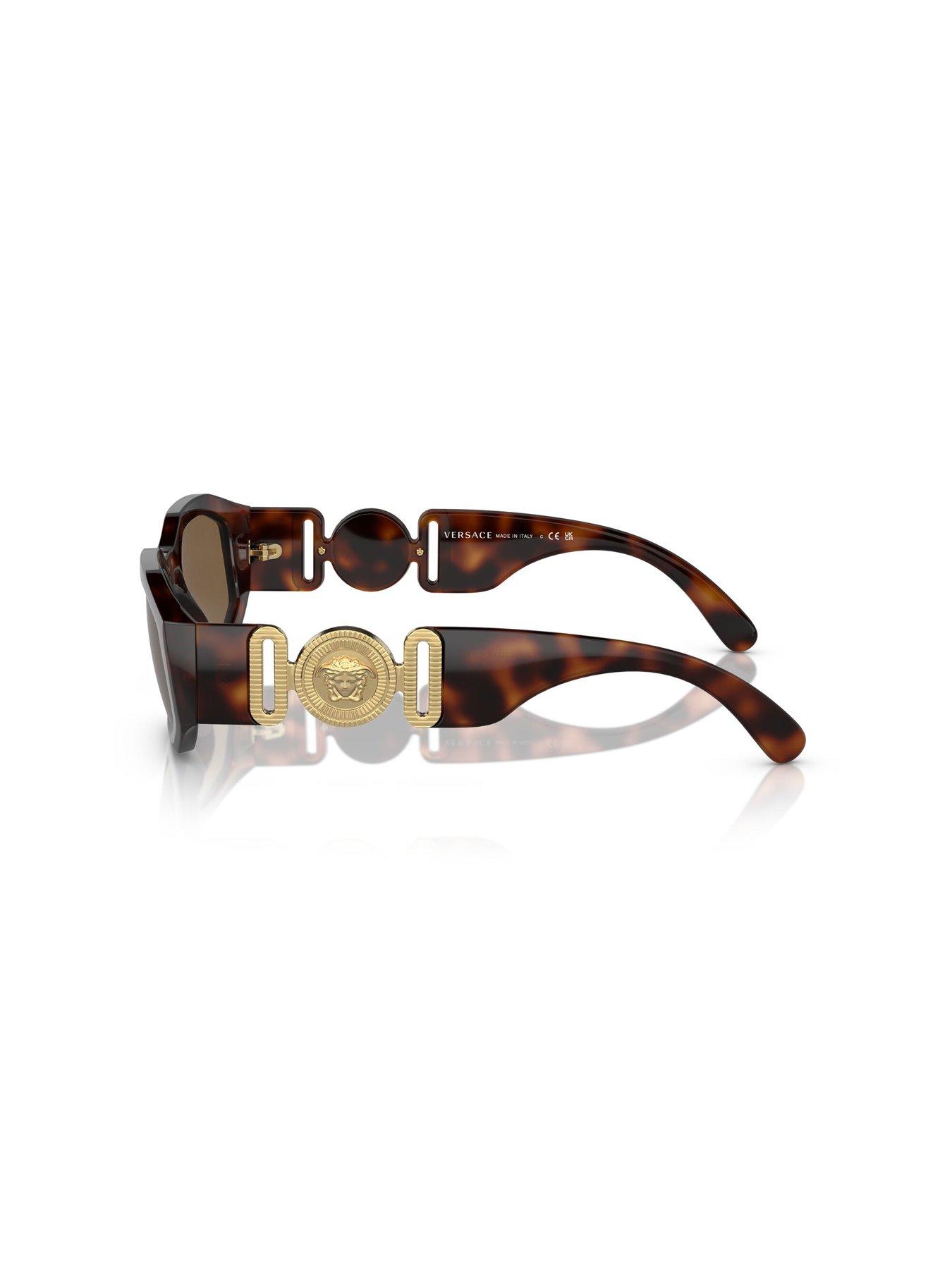 back image of versace-ve4361-sunglasses-havana
