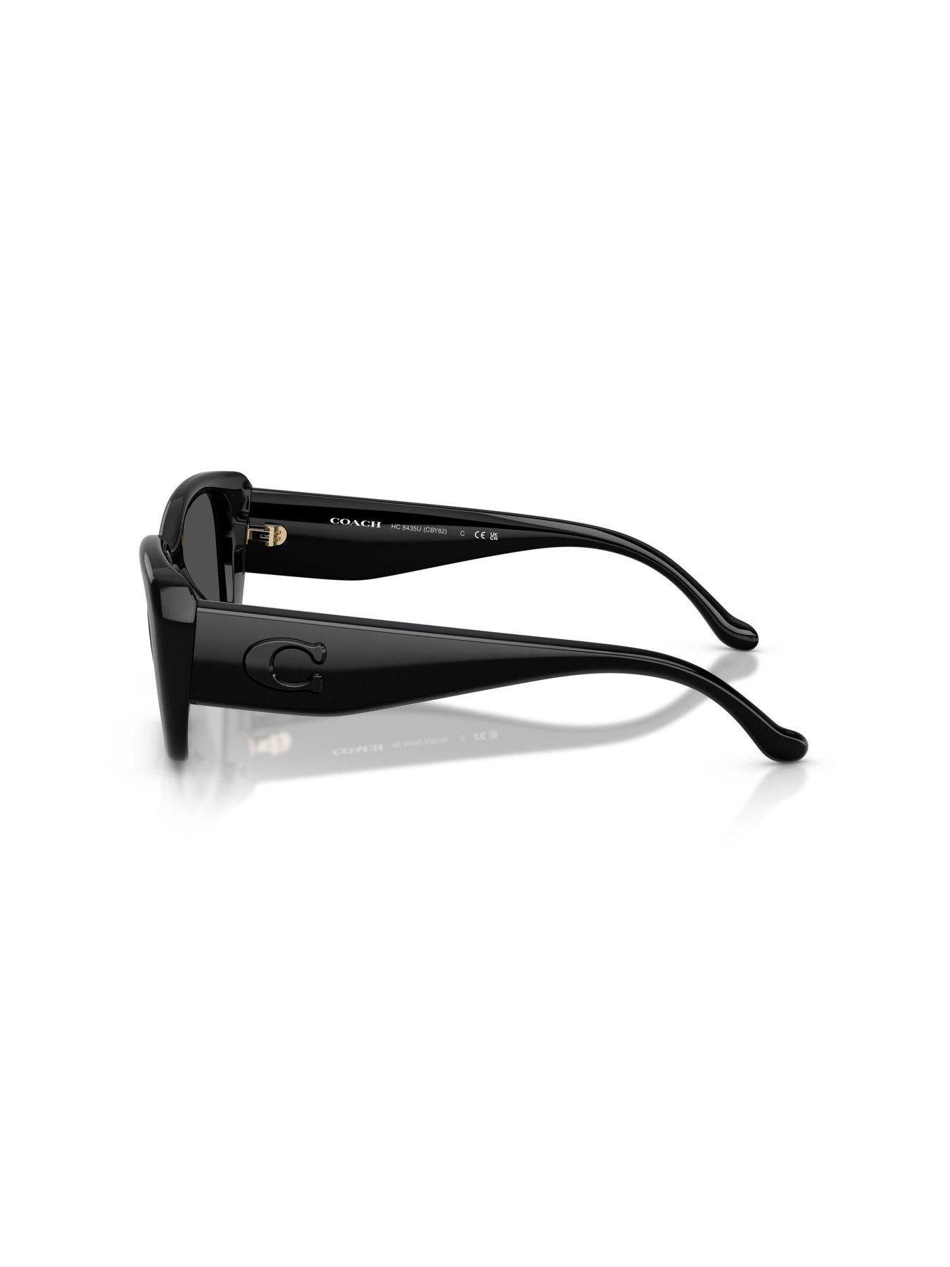 back image of coach-thick-black-frame-shallow-sunglasses-0hc8271u