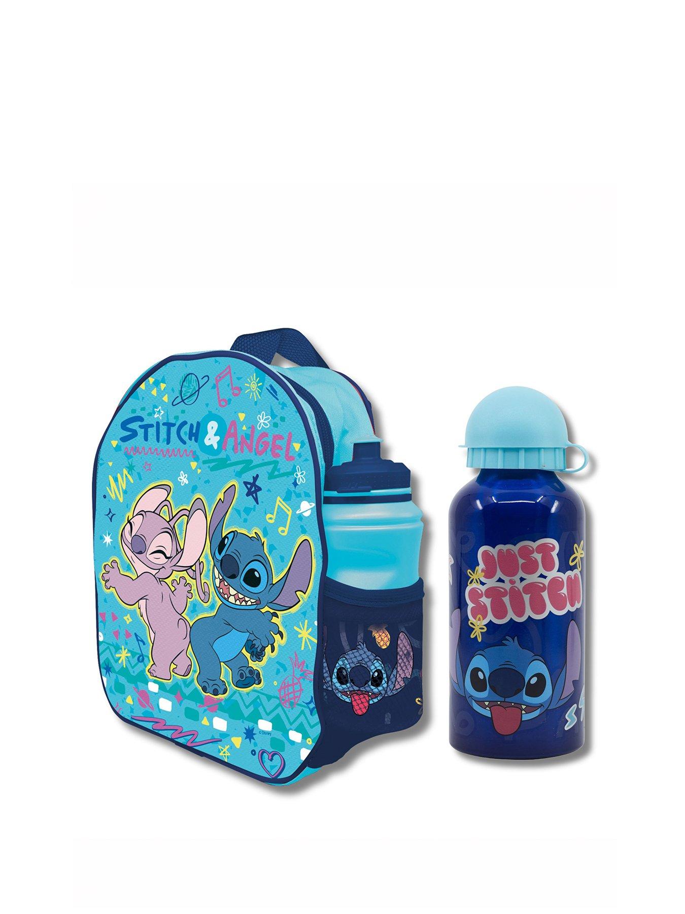 Lilo & Stitch Stor Insulated Bag with Straps and 400ml Aluminium Bottle