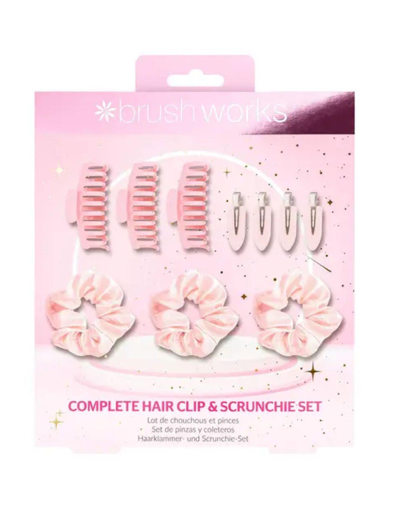 Image 1 of 4 of Brushworks Complete Hair Clip &amp; Scrunchie Set