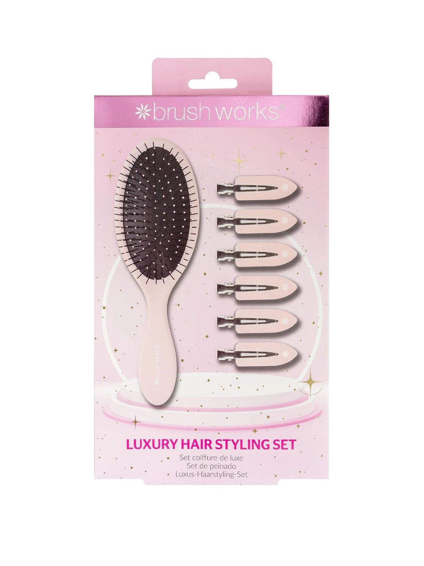 Image 1 of 5 of Brushworks Luxury Hair Styling Set (Pink)