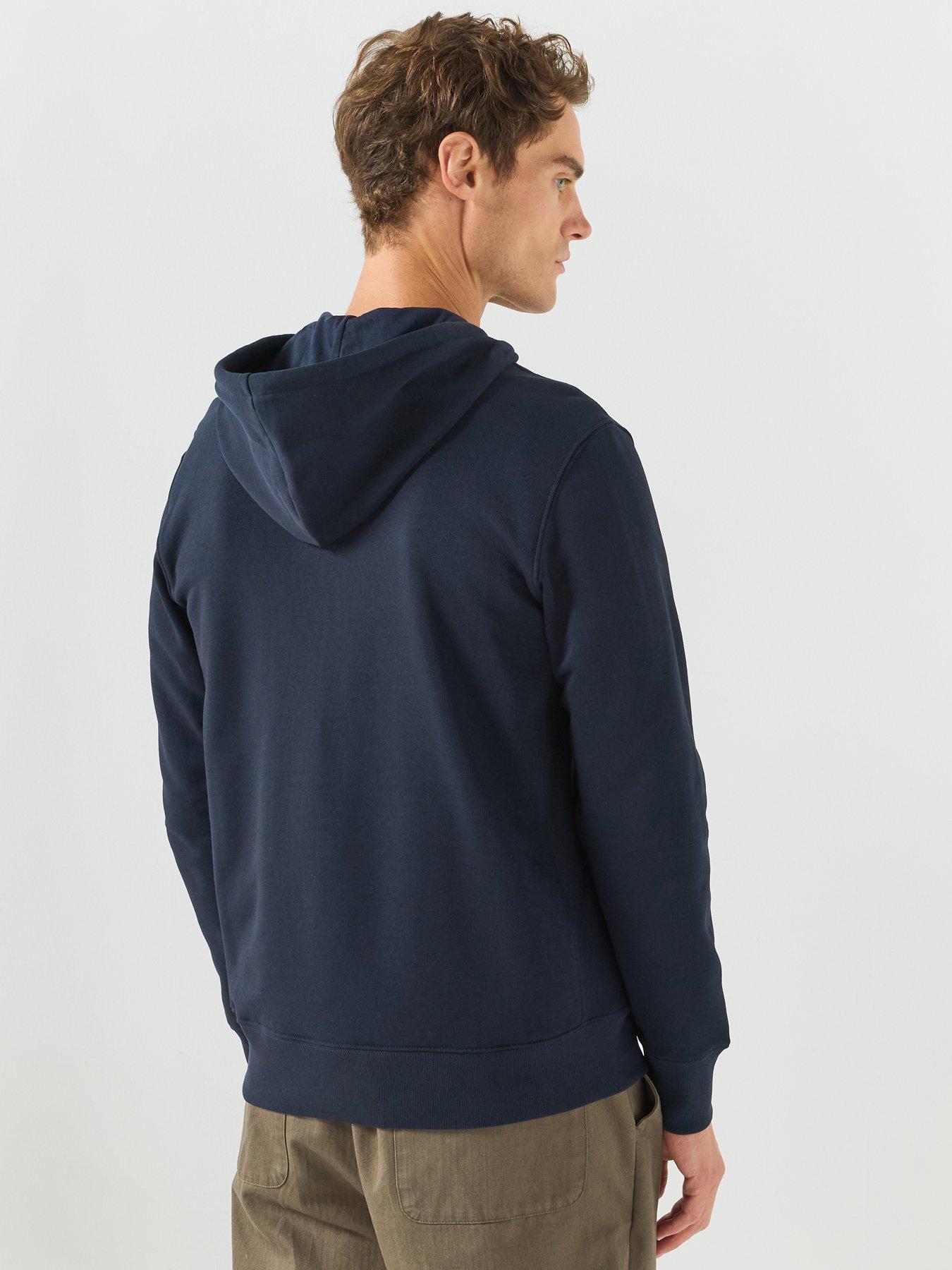 Image 2 of 6 of PS PAUL SMITH Regular Fit Zebra Zip Hoodie - Blue