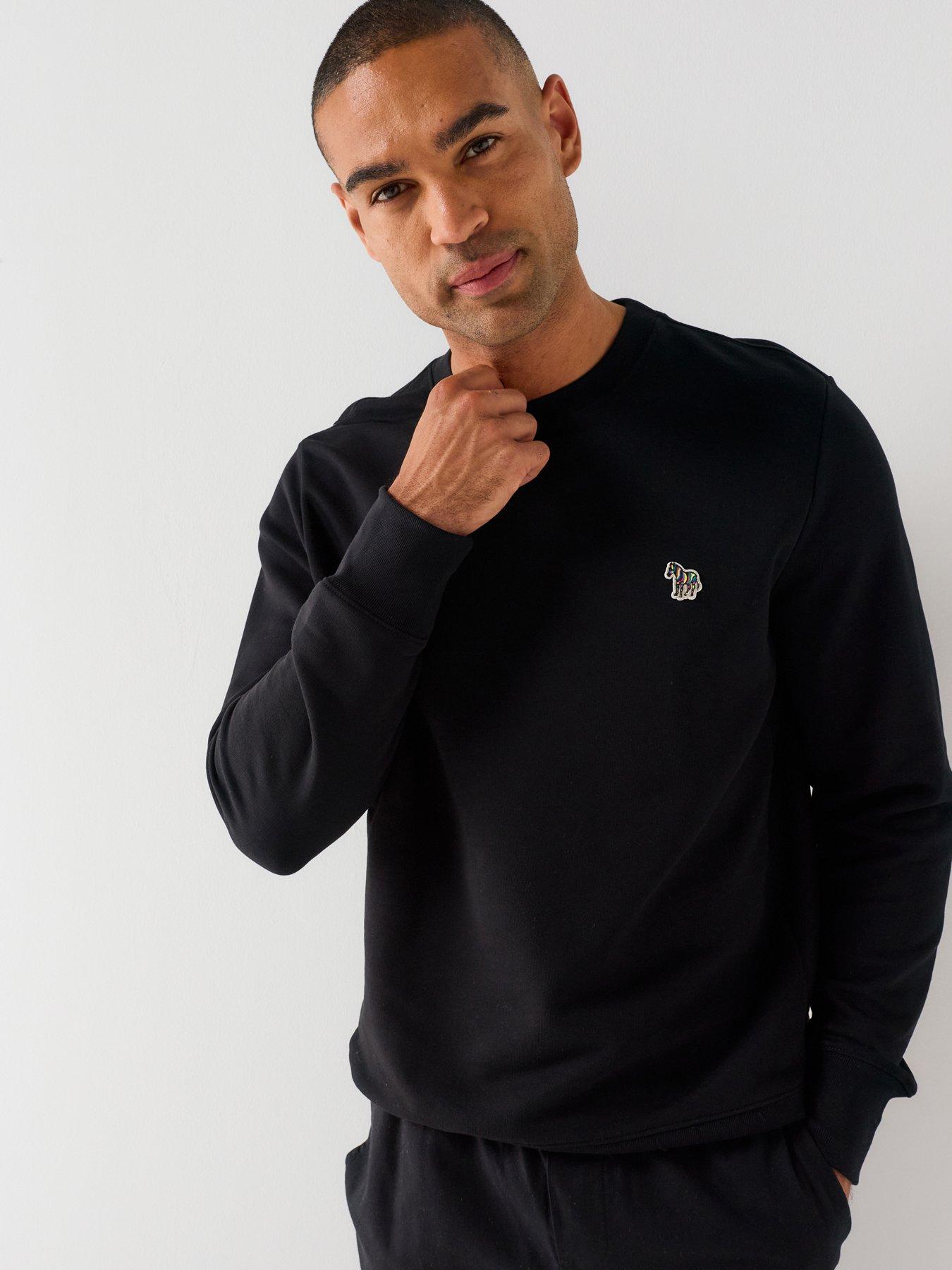 Image 1 of 5 of PS PAUL SMITH Regular Fit Zebra Sweatshirt - Black