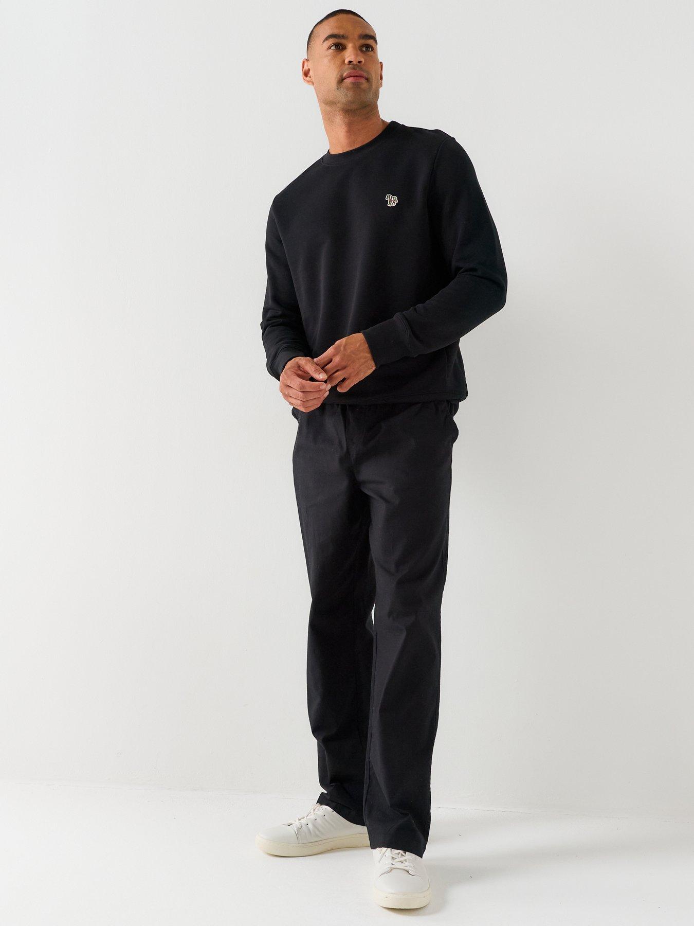 Image 3 of 5 of PS PAUL SMITH Regular Fit Zebra Sweatshirt - Black