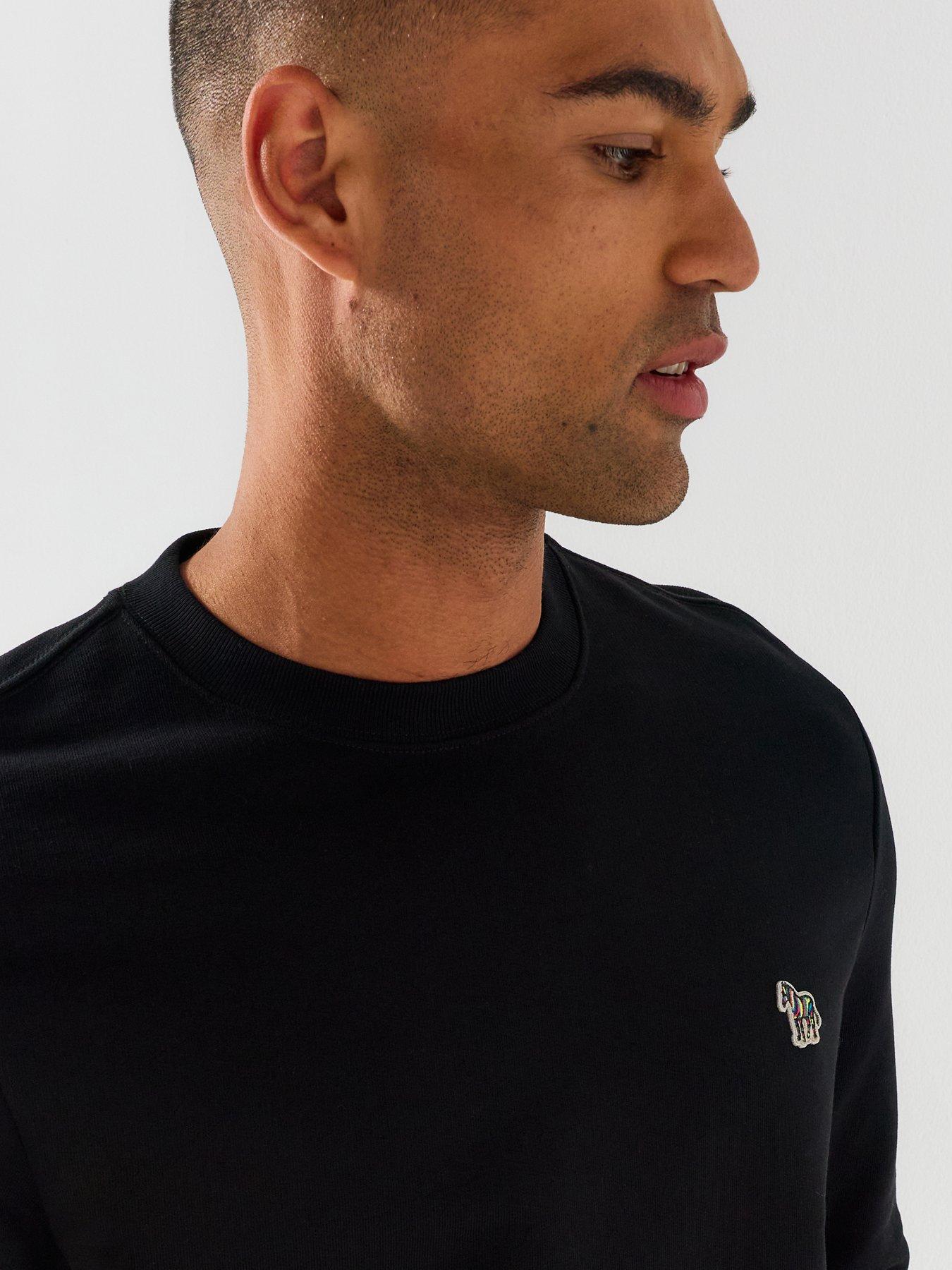 Image 4 of 5 of PS PAUL SMITH Regular Fit Zebra Sweatshirt - Black