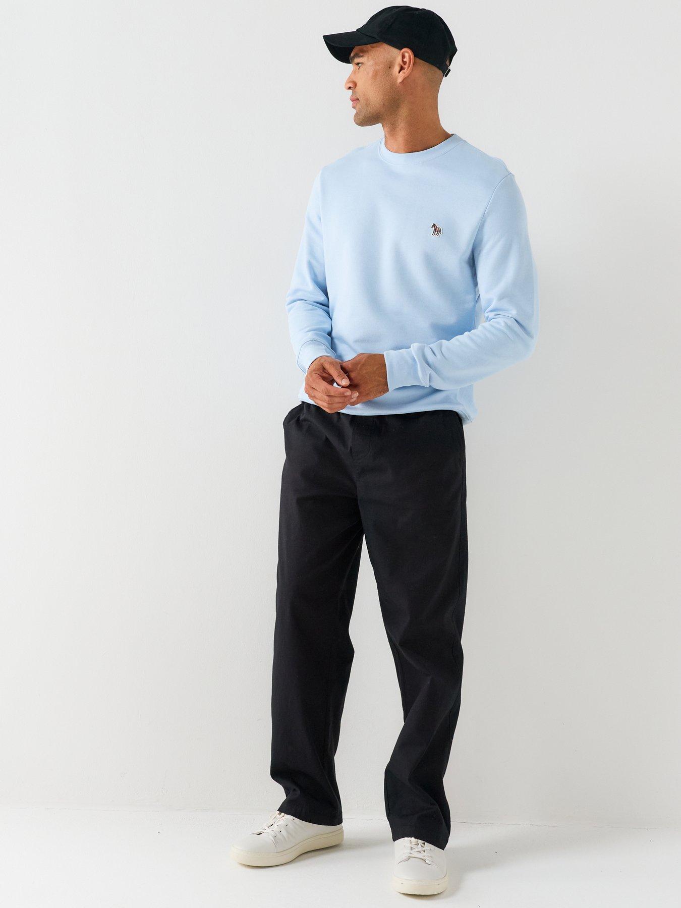 Image 3 of 4 of PS PAUL SMITH Regular Fit Zebra Sweatshirt - Blue