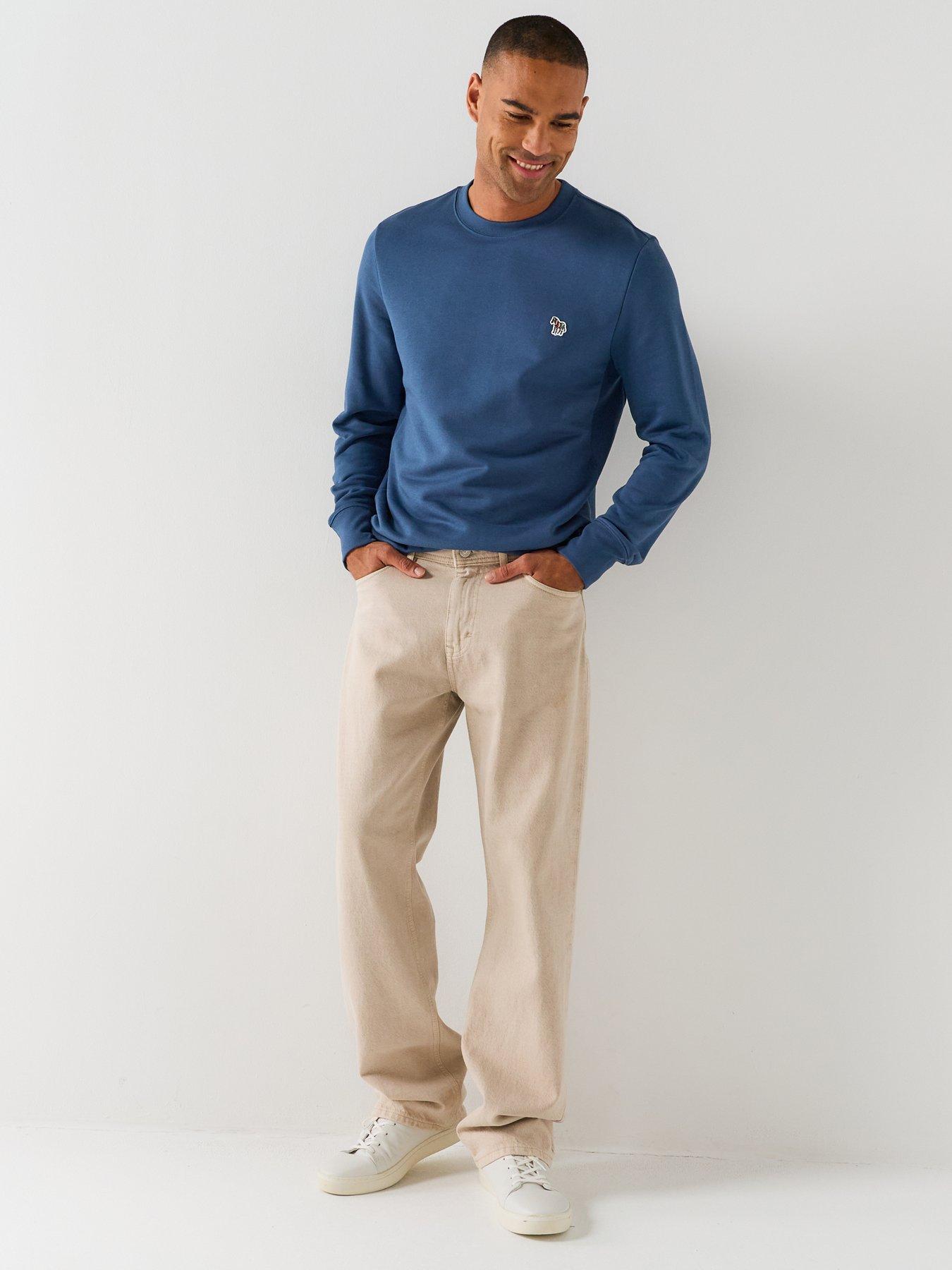 Image 5 of 5 of PS PAUL SMITH Regular Fit Zebra Sweatshirt - Blue