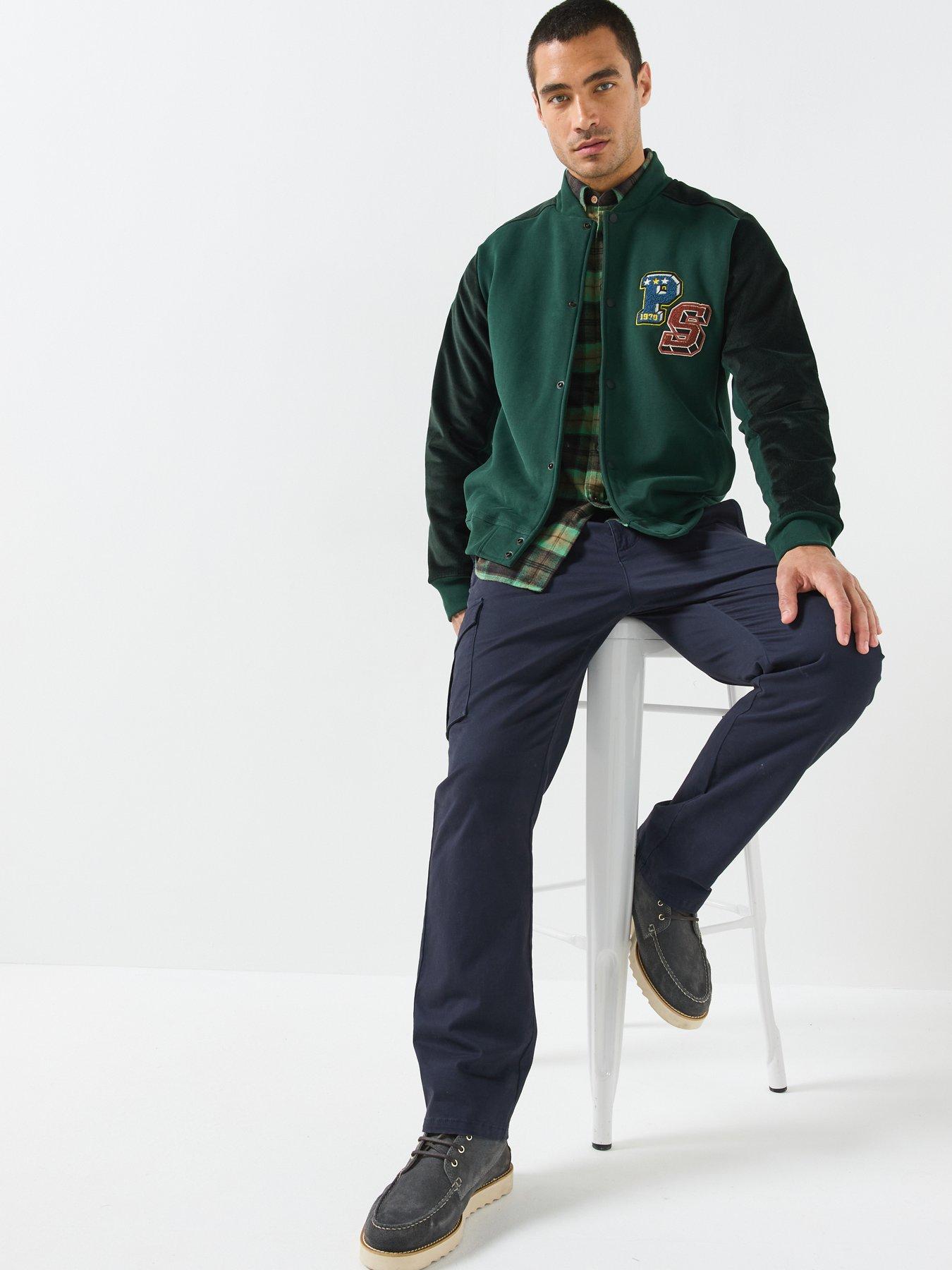 Image 3 of 6 of PS PAUL SMITH Regular Fit Bomber Jacket - Green