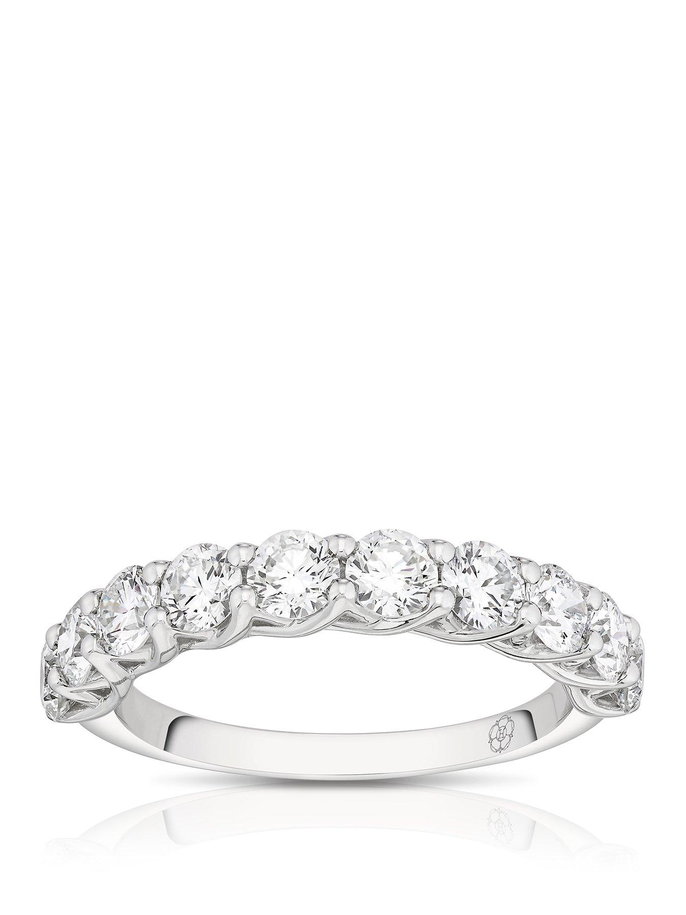 Harriet Harriet 14ct White Gold Eternity 1.50ct Lab Grown Diamond Ring