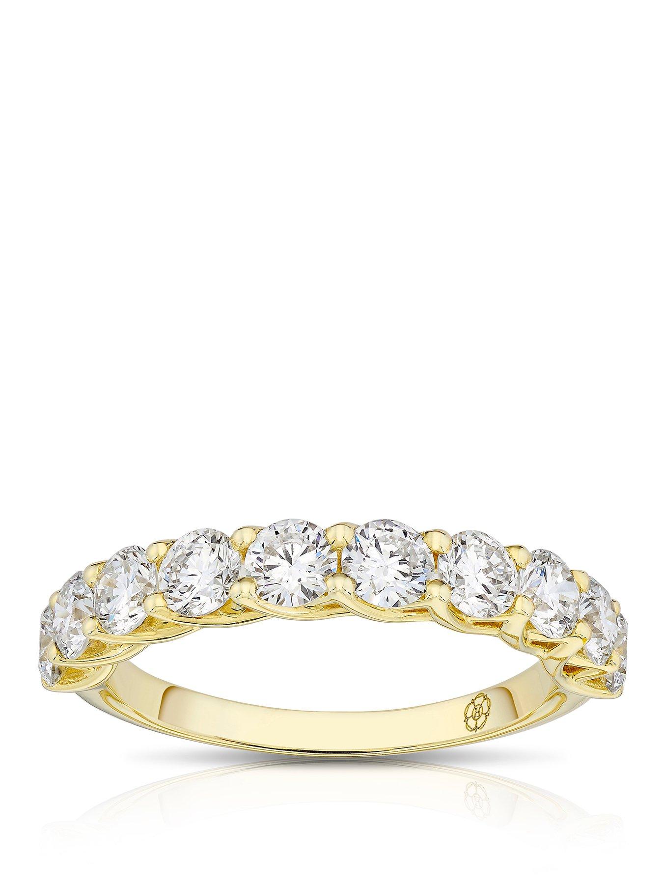 Harriet 14ct Yellow Gold Eternity 1.50ct Lab Grown Diamond Ring