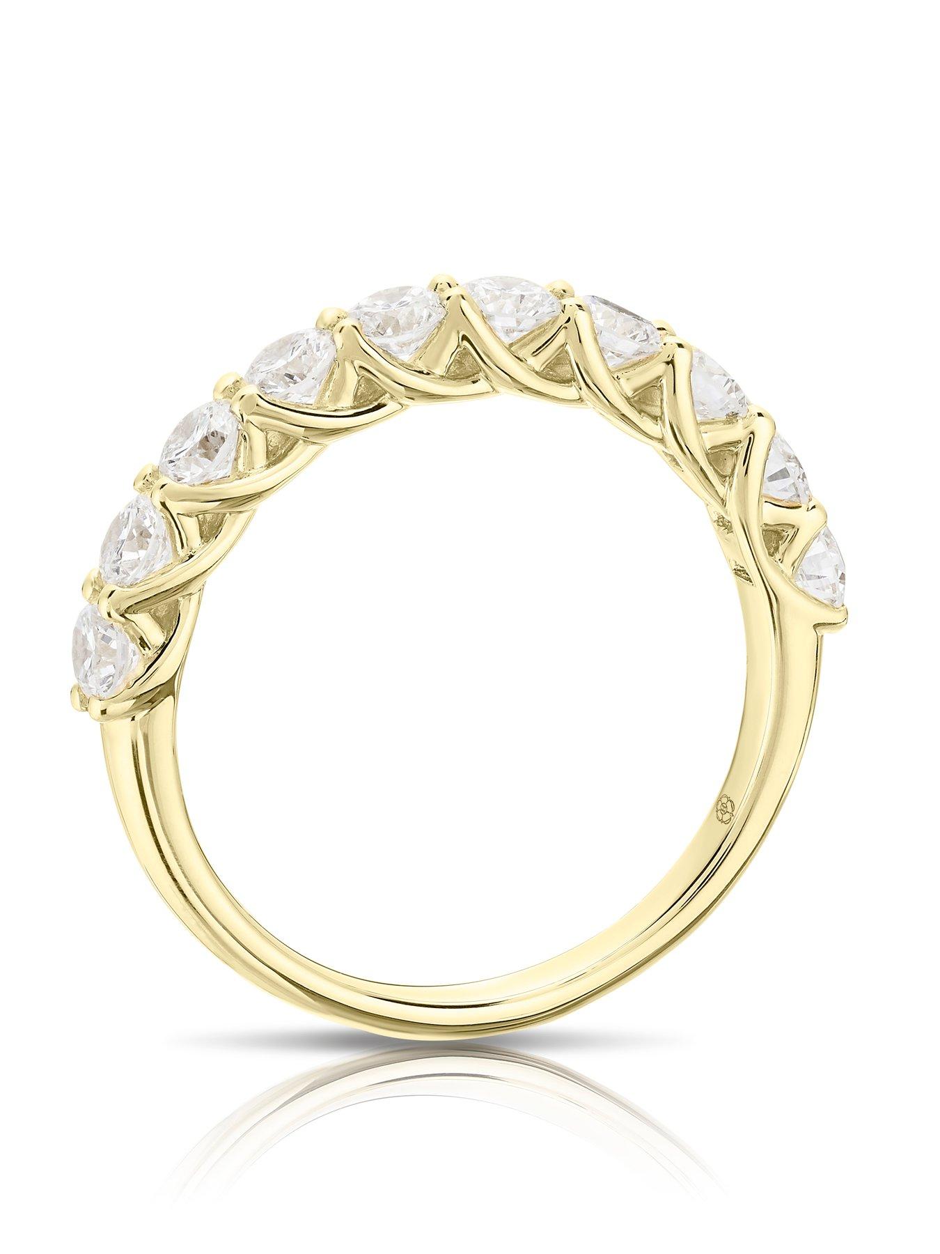 Image 3 of 7 of Harriet 14Ct Eternity 1Ct Lab Grown Diamond Ring - Gold