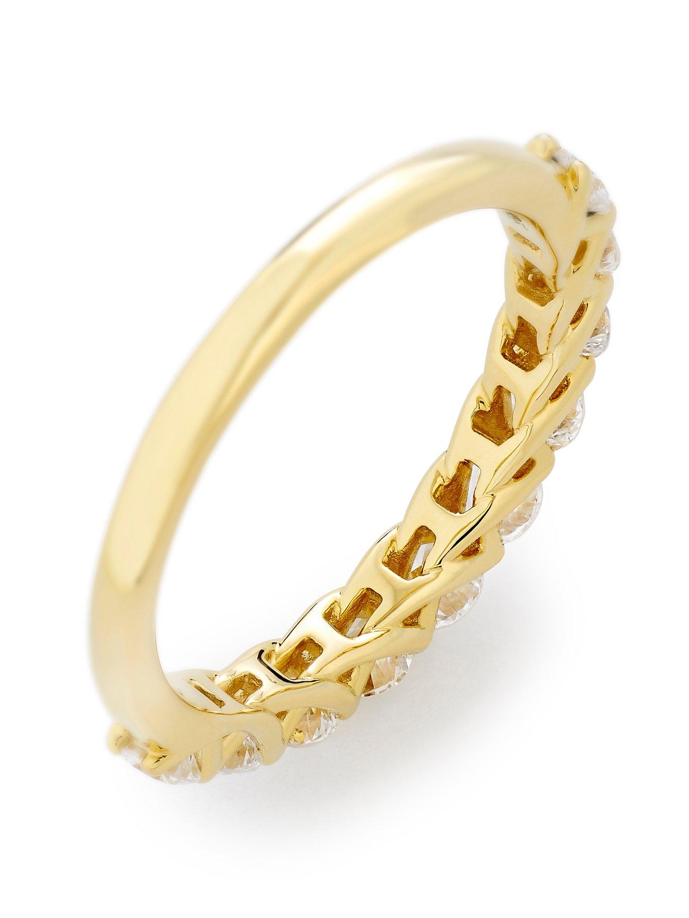 Image 4 of 7 of Harriet 14Ct Eternity 1Ct Lab Grown Diamond Ring - Gold