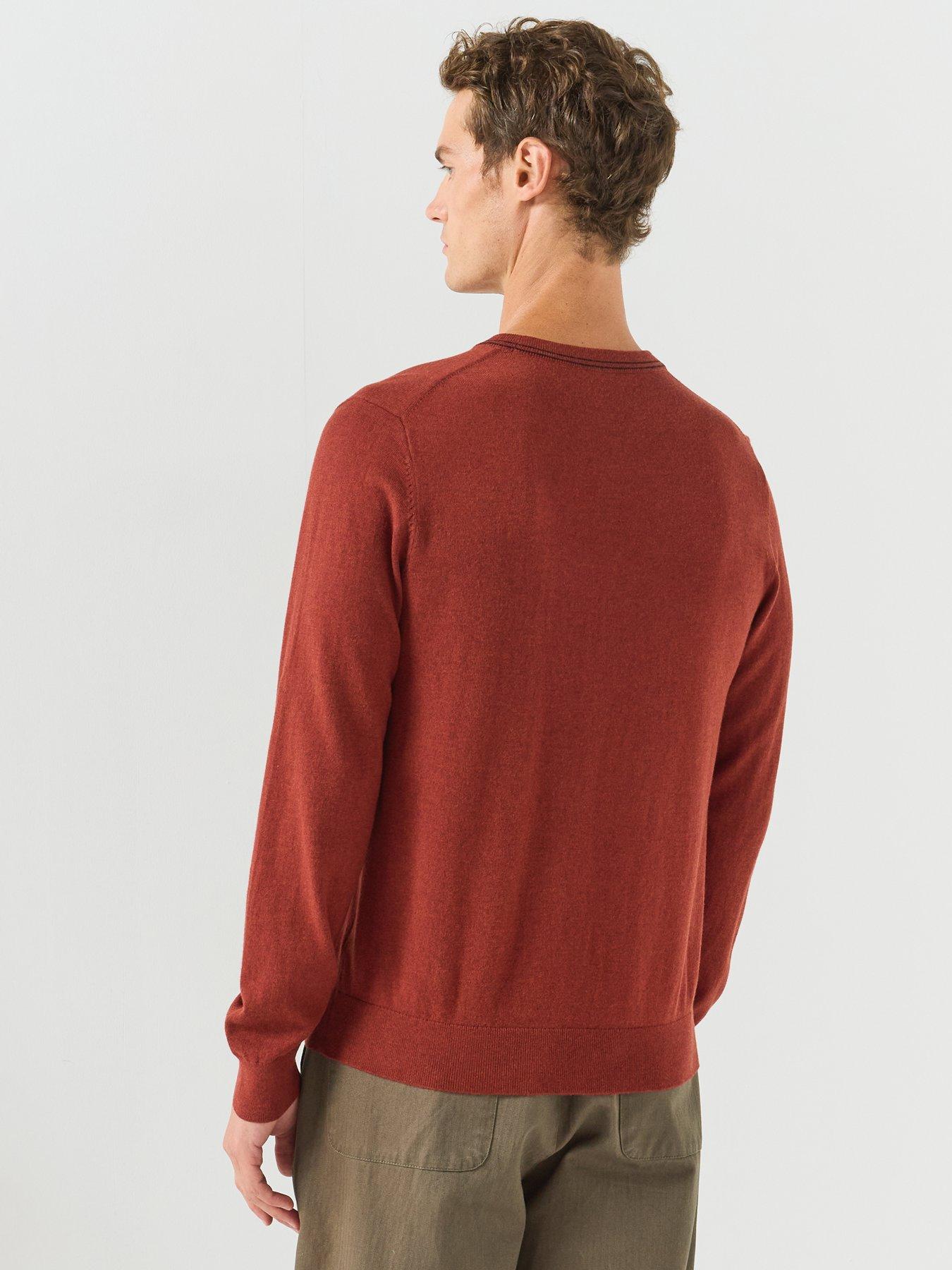 Image 2 of 6 of PS PAUL SMITH Crew Neck Knitted Jumper - Red