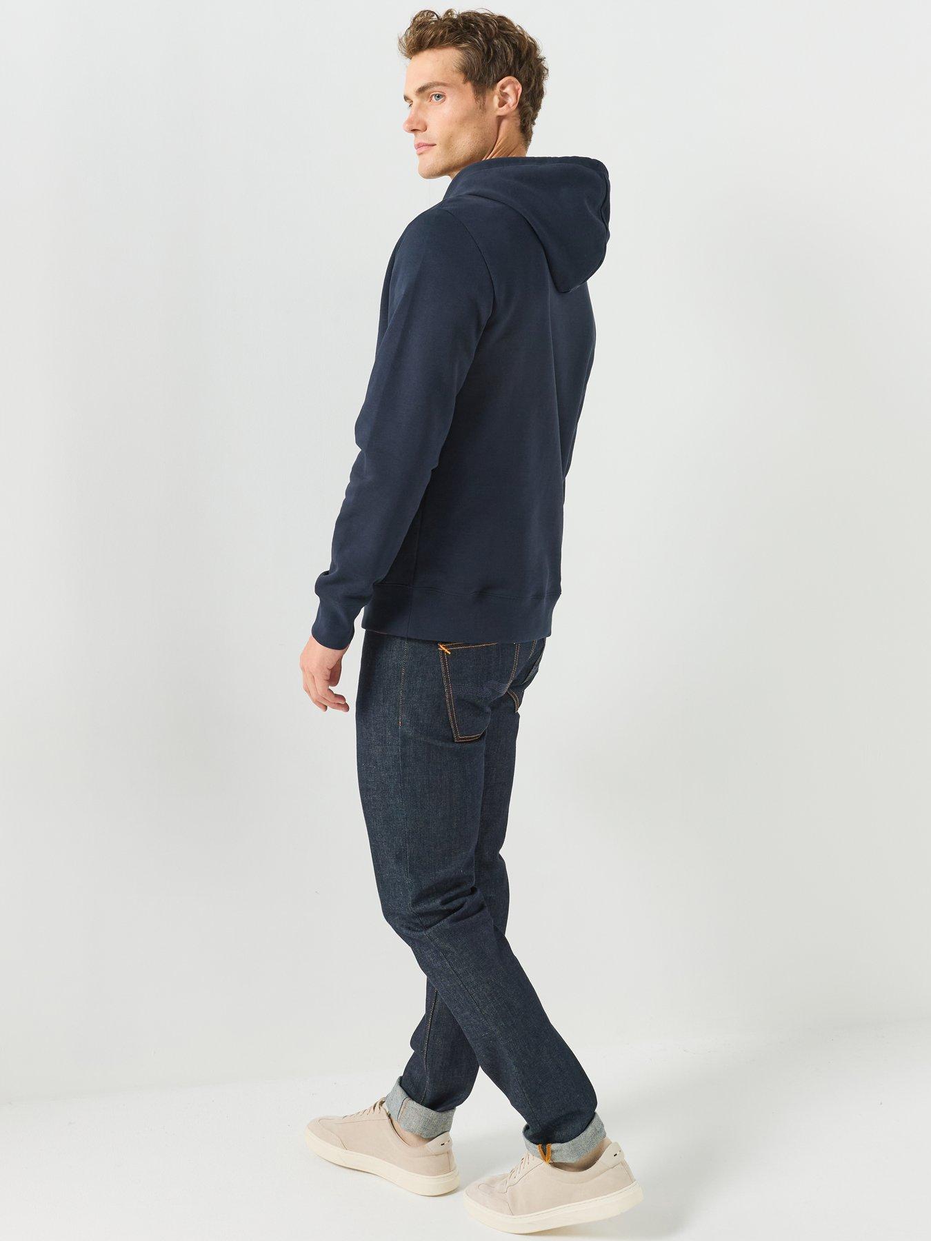 Image 6 of 6 of PS PAUL SMITH Regular Fit Zebra Hoodie - Blue