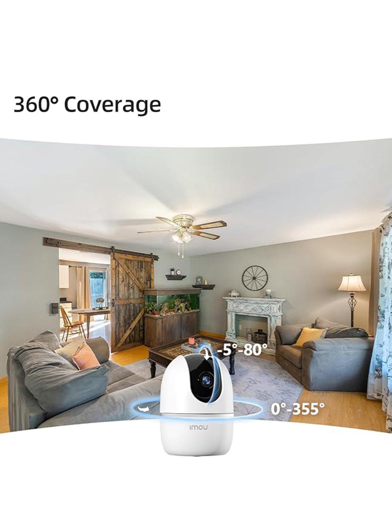 Image 7 of 7 of IMOU A1, 2K+/4MP, Indoor Pan &amp; Tilt Smart Wi-Fi Plug-In Security Camera