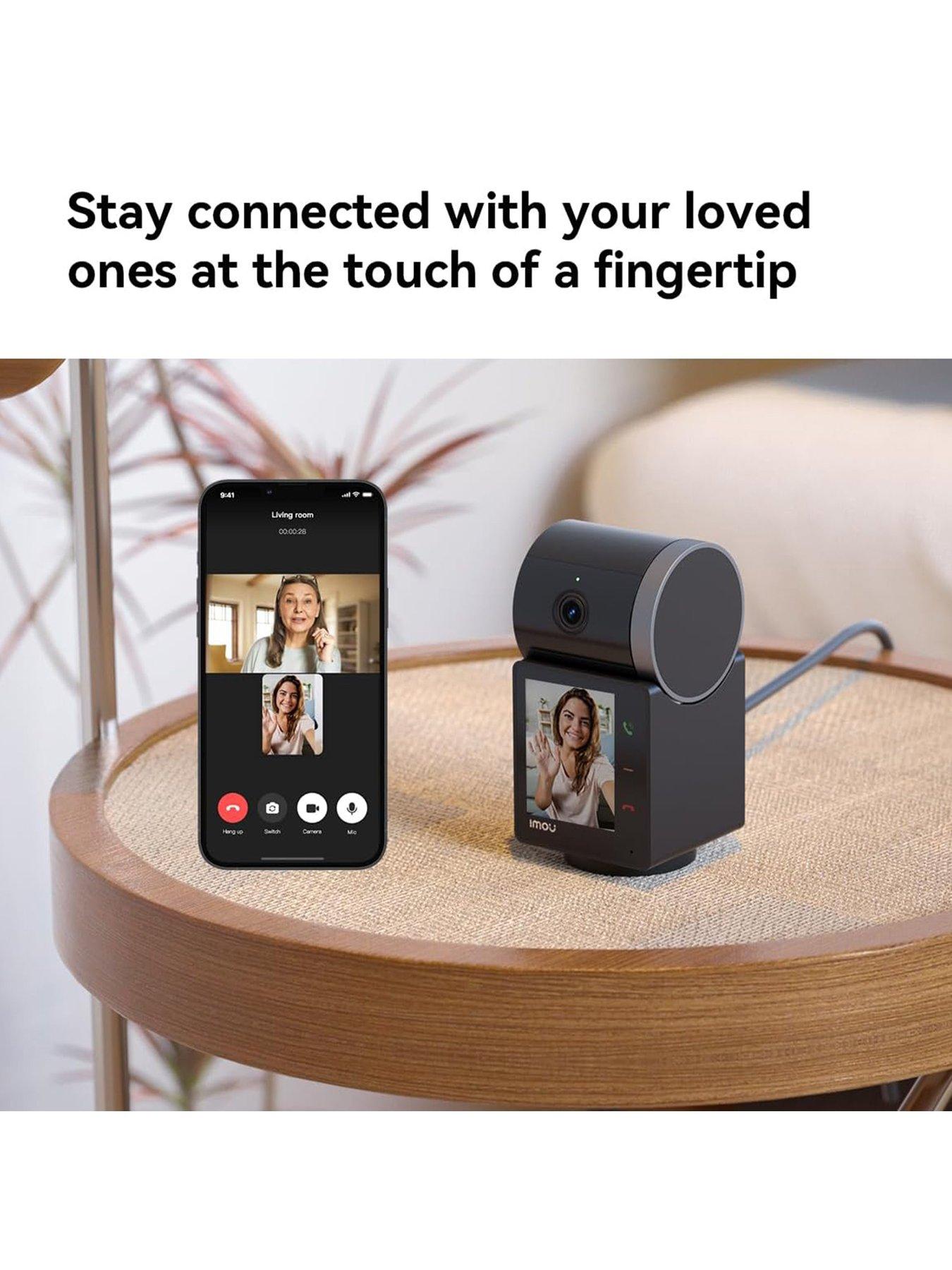  image of imou-rex-vt-pro-3k5mp-indoor-pan-tilt-smart-wi-fi-plug-in-security-camera-video-intercom