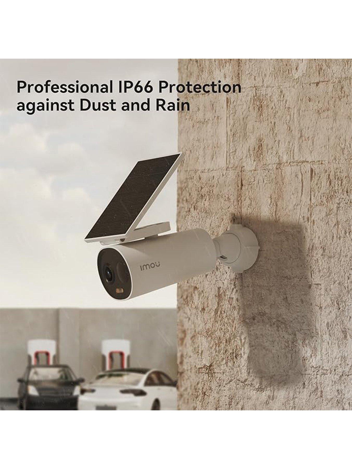 Image 4 of 7 of IMOU Cell 3C All-In-One, 2K/3MP, Outdoor Pan &amp; Tilt Smart Wi-Fi Rechargeable Battery Security Camera with Solar Panel
