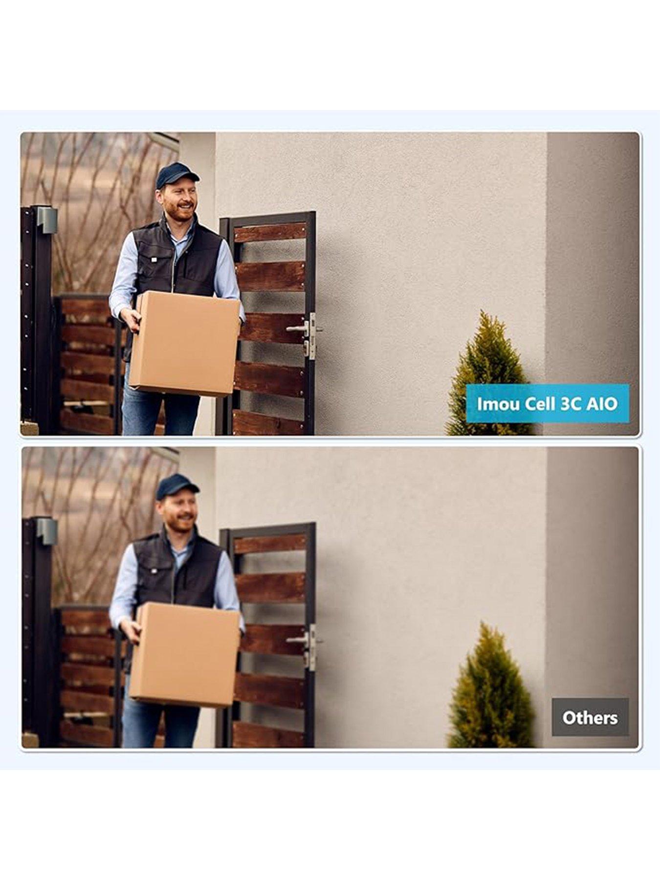 Image 5 of 7 of IMOU Cell 3C All-In-One, 2K/3MP, Outdoor Pan &amp; Tilt Smart Wi-Fi Rechargeable Battery Security Camera with Solar Panel
