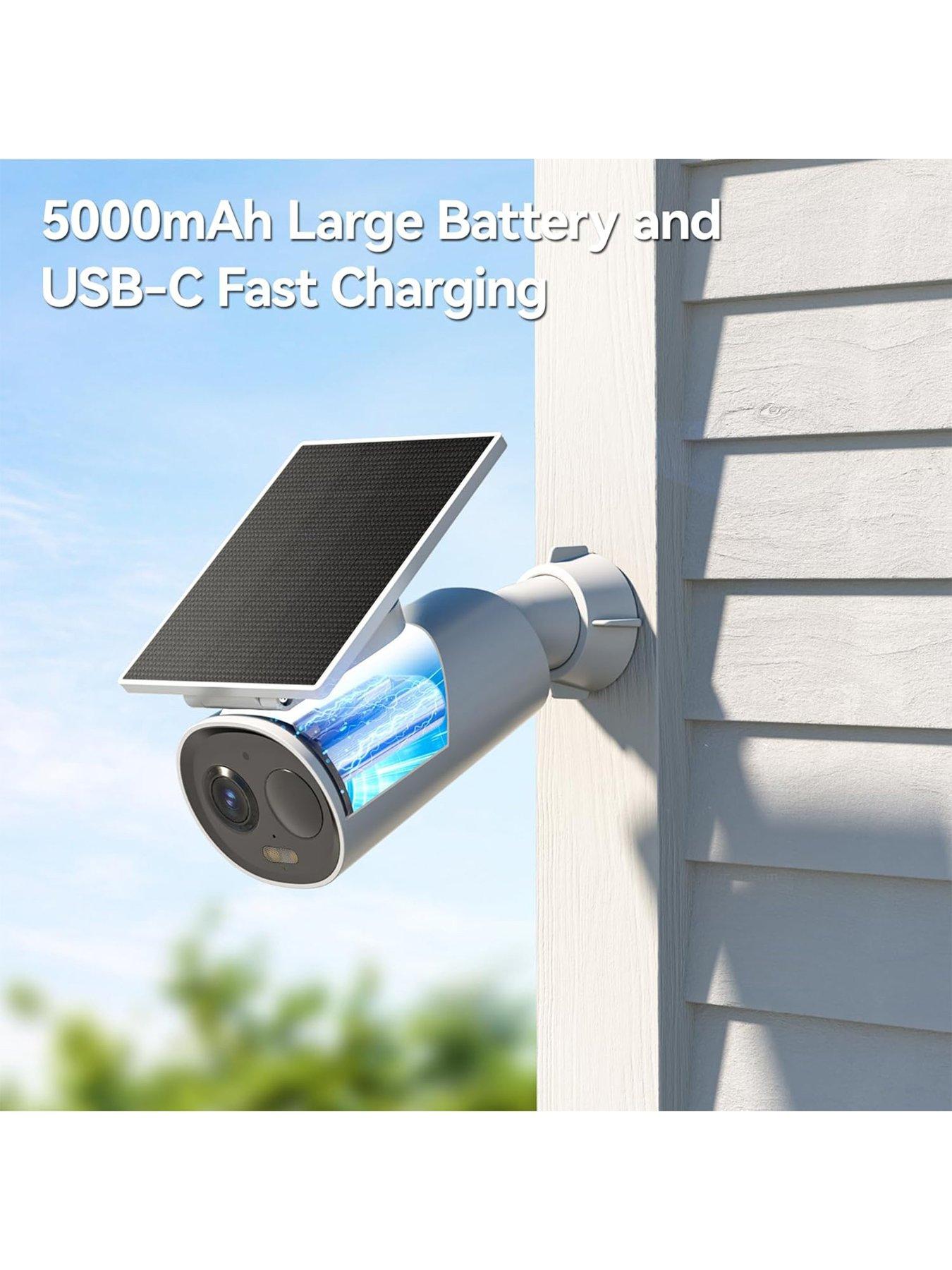 Image 6 of 7 of IMOU Cell 3C All-In-One, 2K/3MP, Outdoor Pan &amp; Tilt Smart Wi-Fi Rechargeable Battery Security Camera with Solar Panel