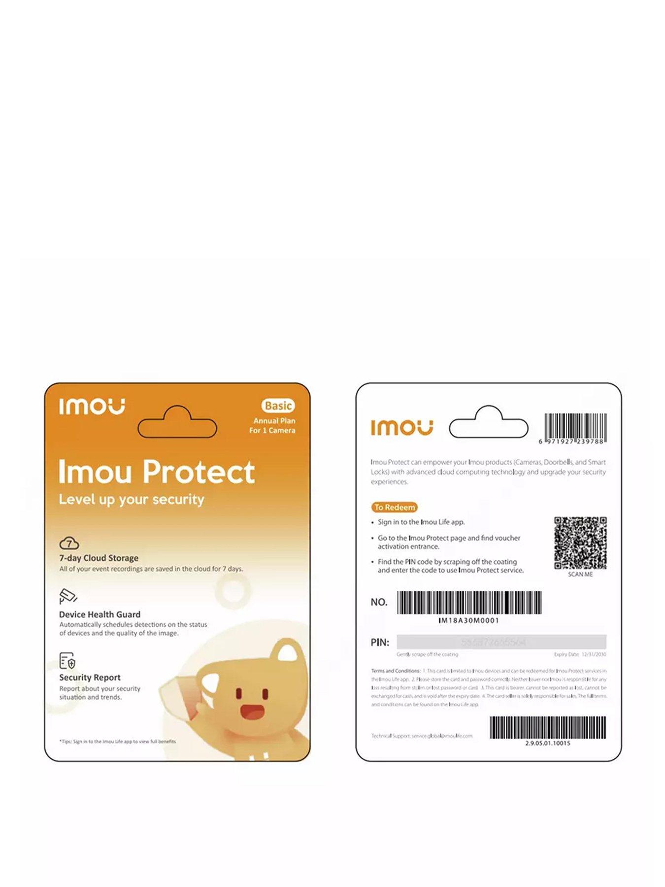 IMOU Protect 'Basic' Annual Plan for one camera