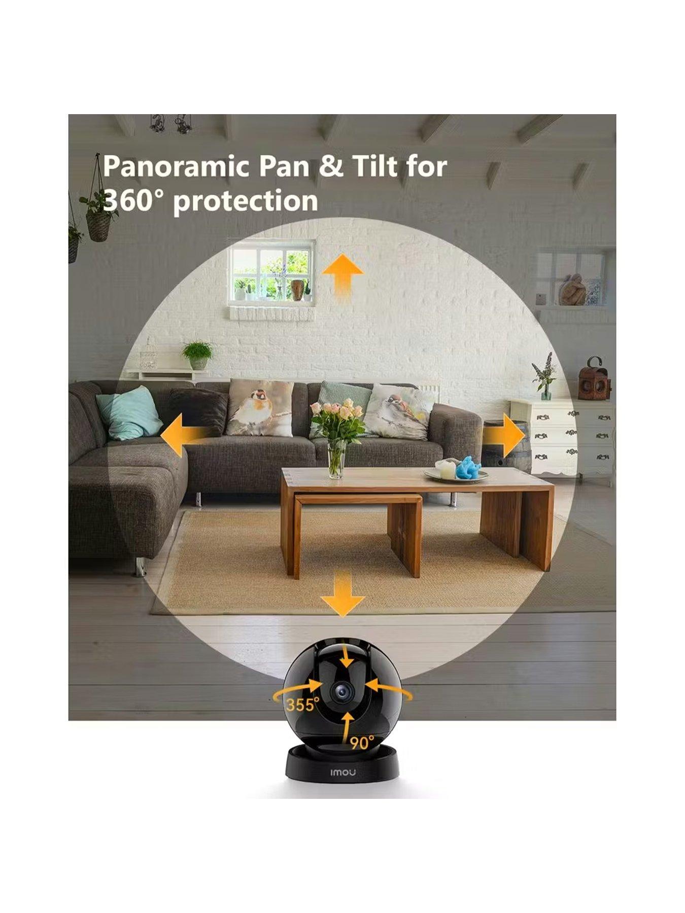 Image 7 of 7 of IMOU Rex 3D, 2K/3MP, Indoor Pan &amp; Tilt Smart Wi-Fi Plug-In Security Camera