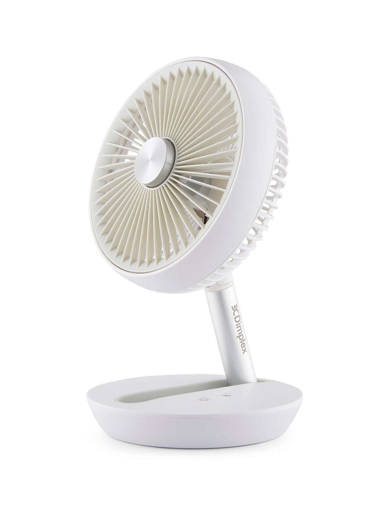 front image of dimplex-cordless-desk-cooling-fan