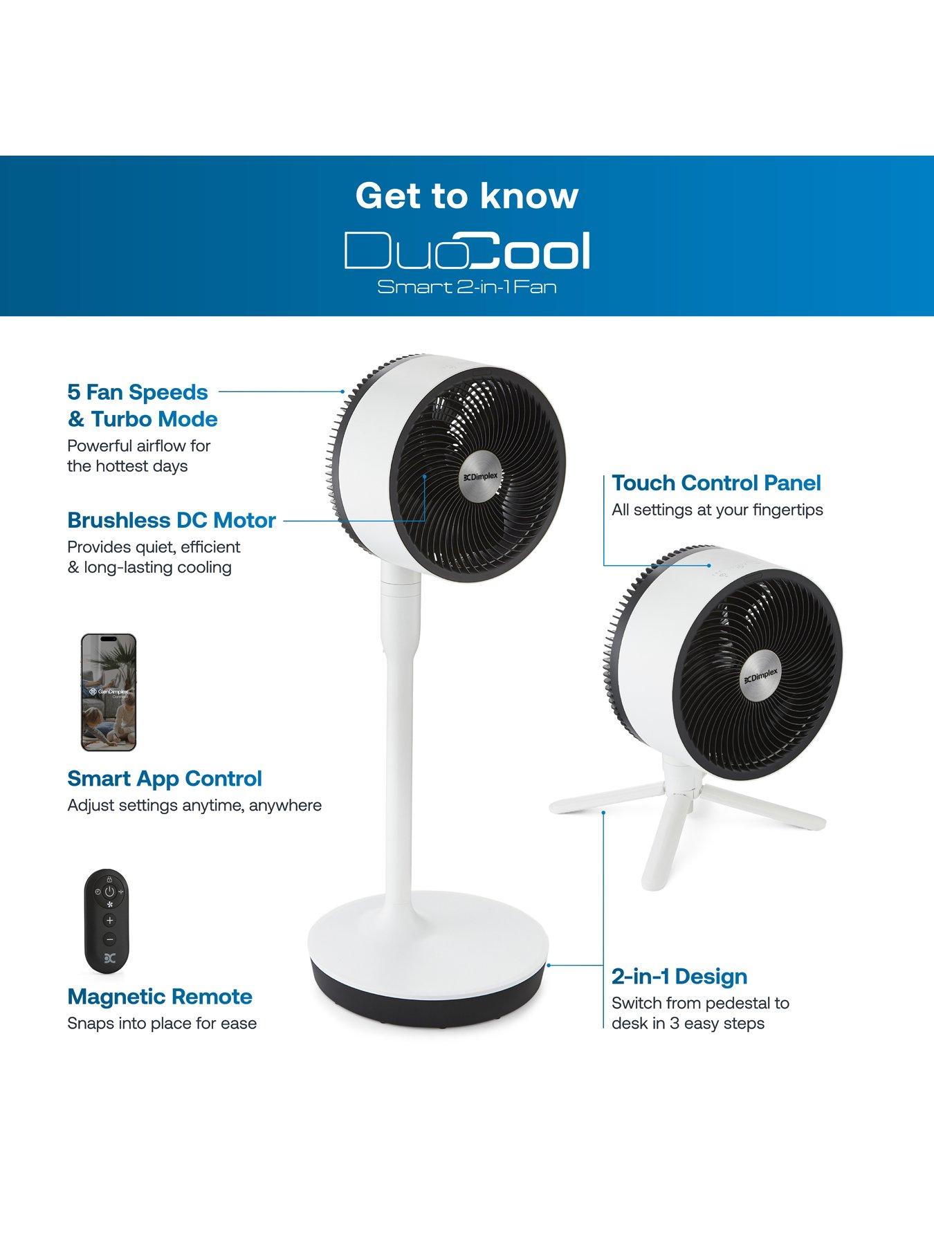  image of dimplex-duocool-corded-smartnbspfan