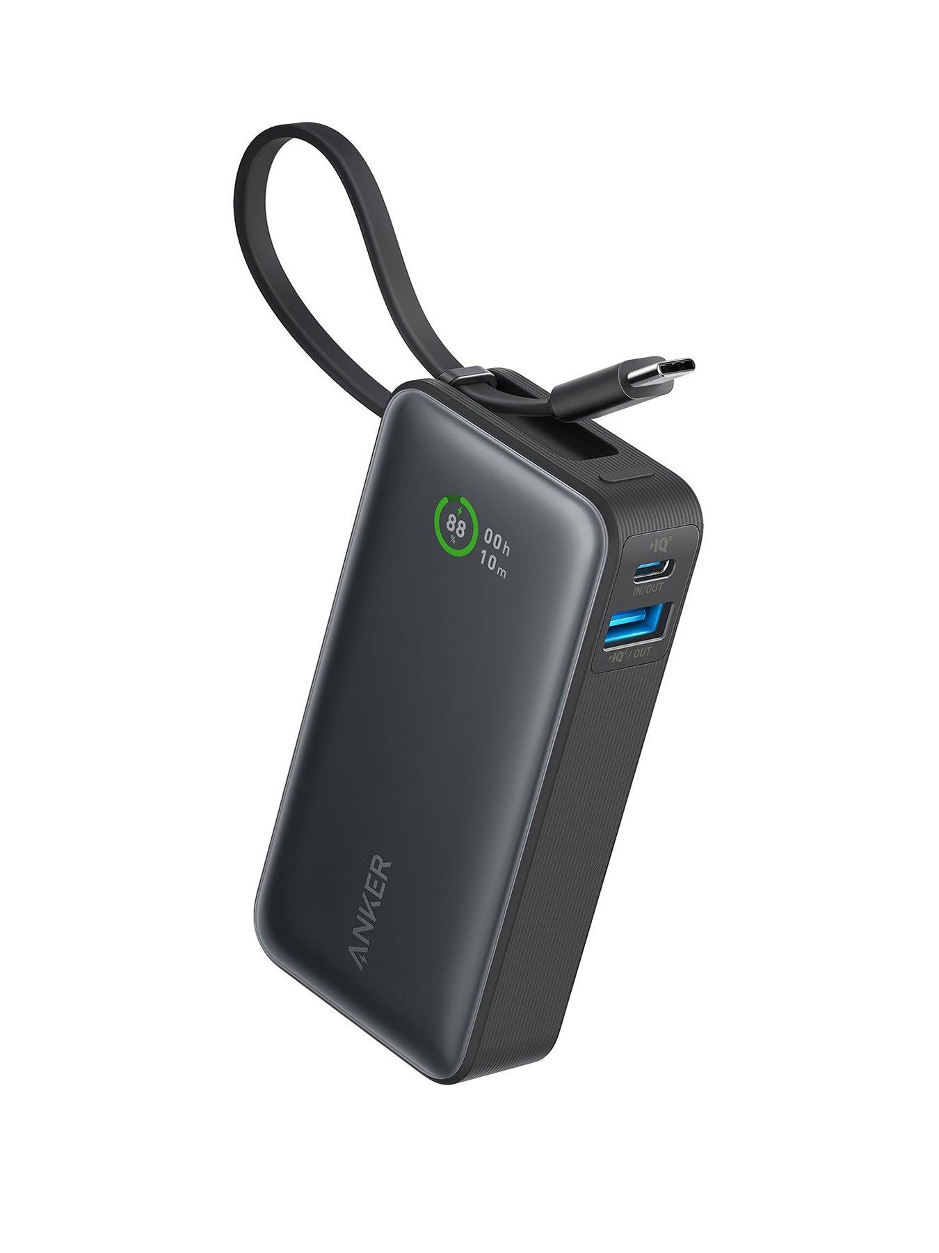 Anker Nano Power Bank 10,000mAh 30W Black