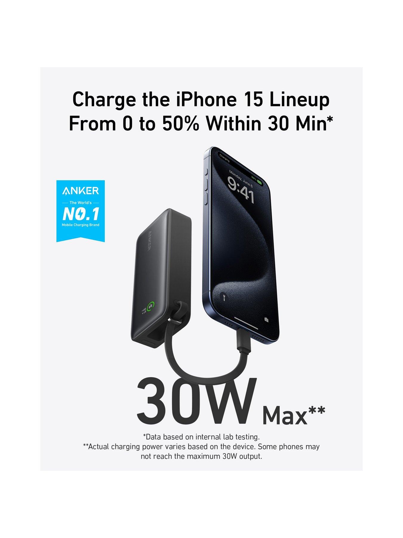 Image 3 of 7 of Anker Nano Power Bank 10,000mAh 30W Black