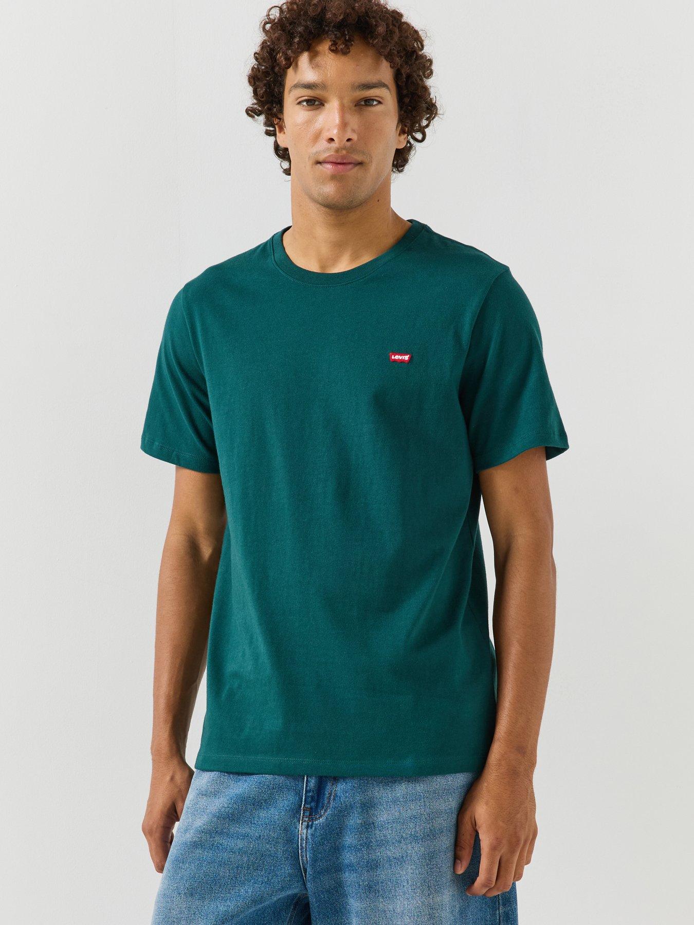 Image 1 of 4 of Levi's Levi's Original Housemark Logo Short Sleeve T-shirt - Dark Green