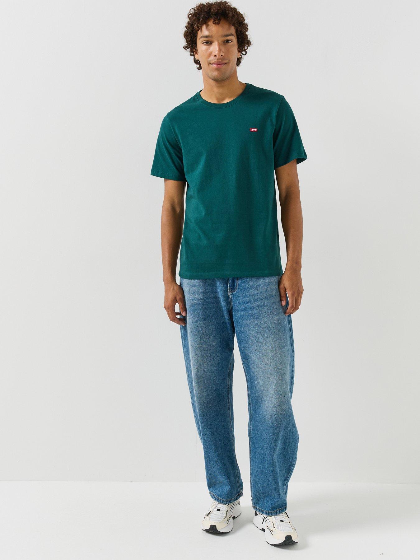 Image 3 of 4 of Levi's Levi's Original Housemark Logo Short Sleeve T-shirt - Dark Green