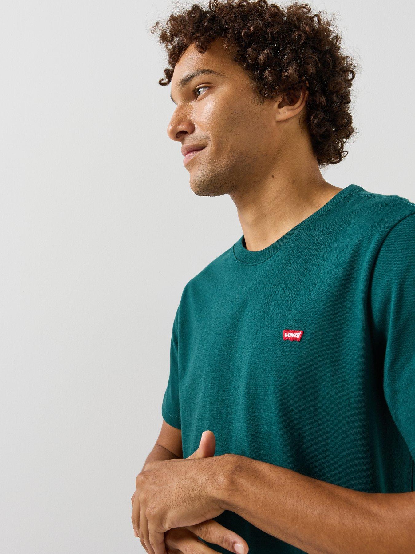 Image 4 of 4 of Levi's Levi's Original Housemark Logo Short Sleeve T-shirt - Dark Green