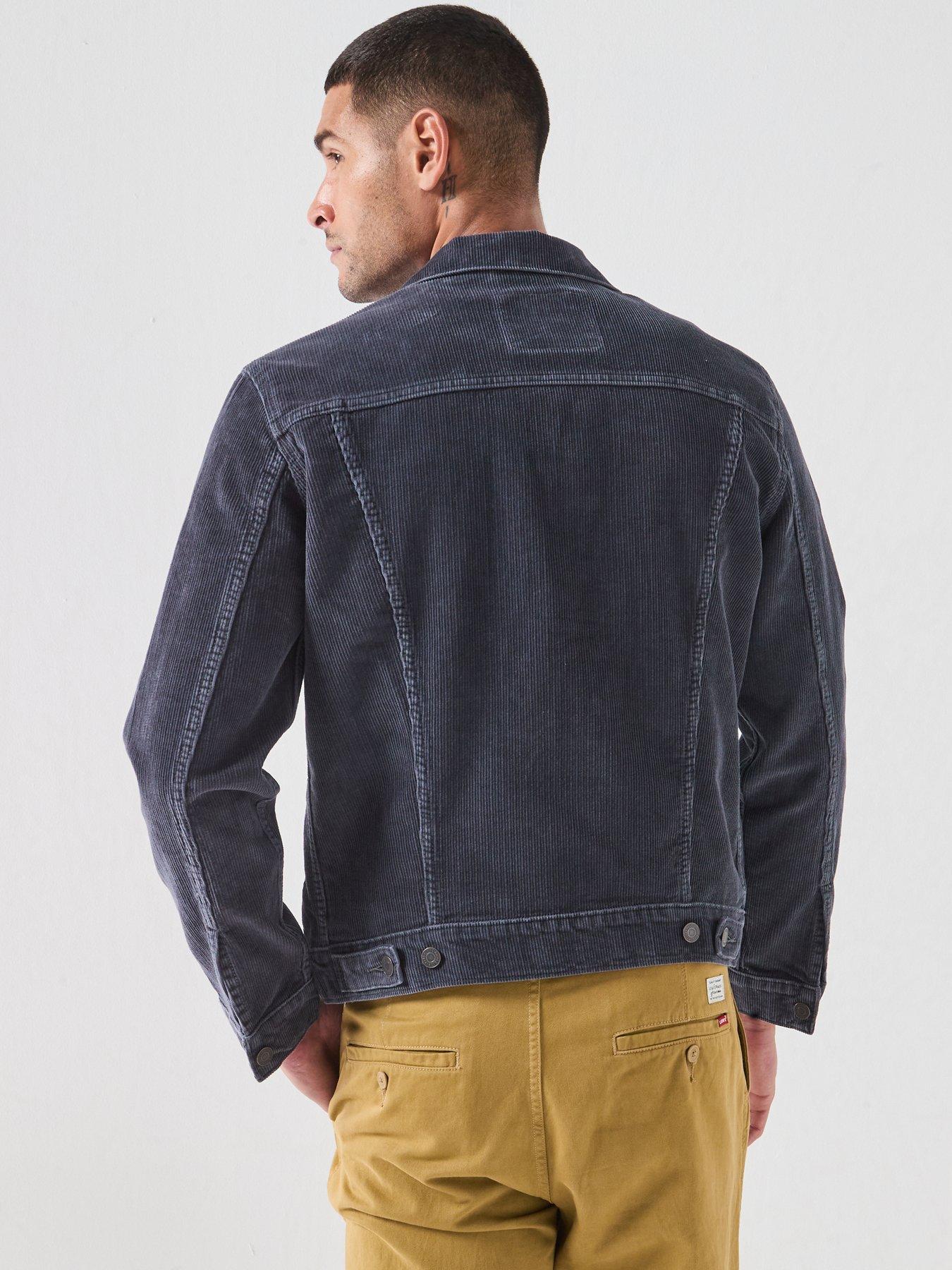 Image 2 of 5 of Levi's Men's Trucker Denim Jacket - Black