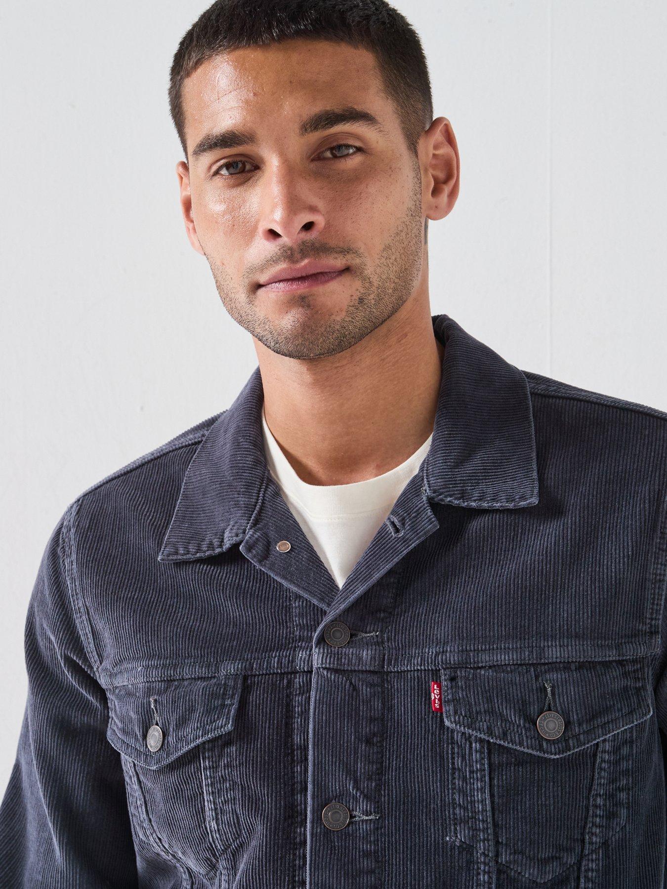 Image 4 of 5 of Levi's Men's Trucker Denim Jacket - Black