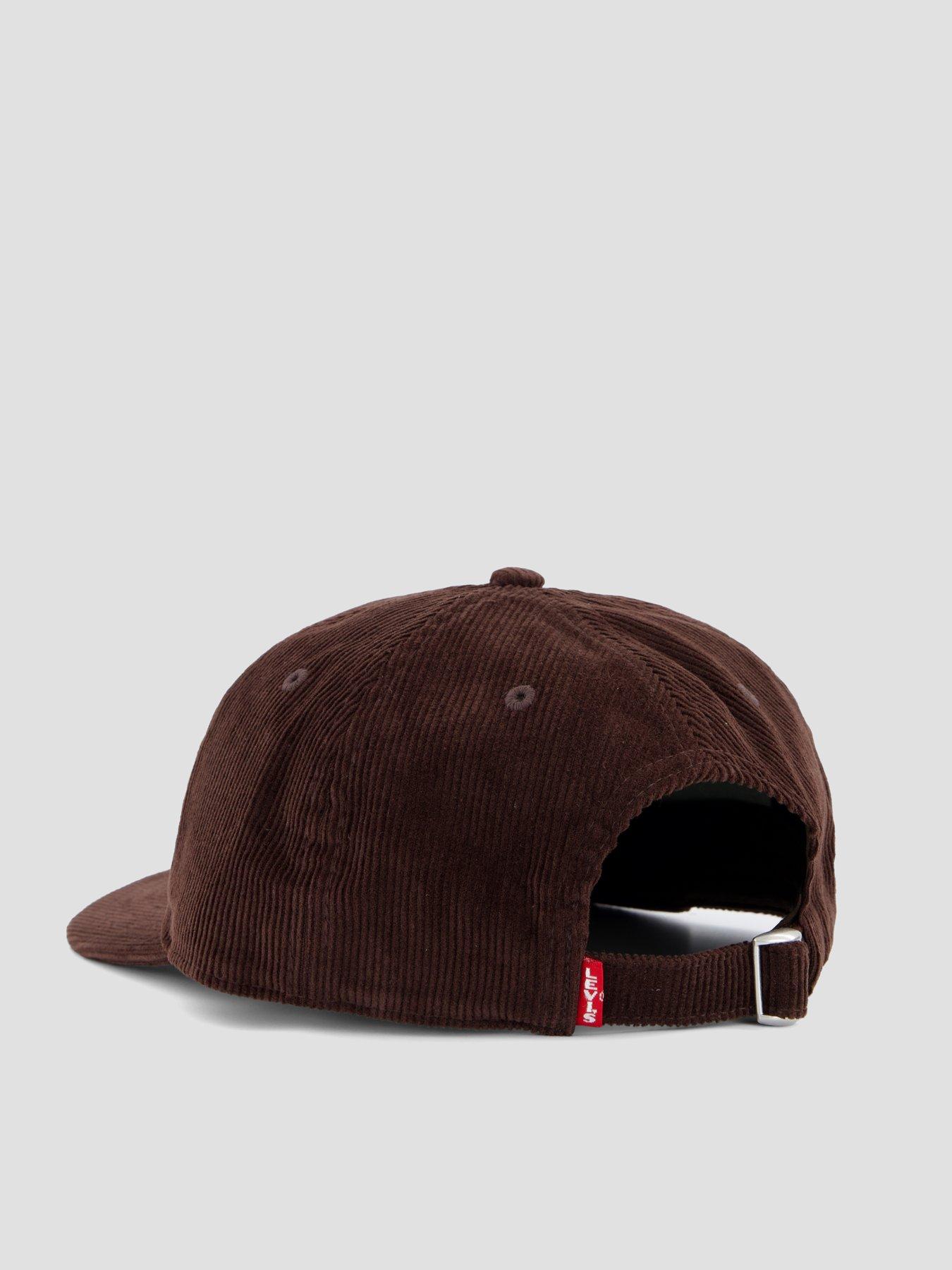 Image 4 of 4 of Levi's Lakeshore Corduroy Trucker Cap - Brown
