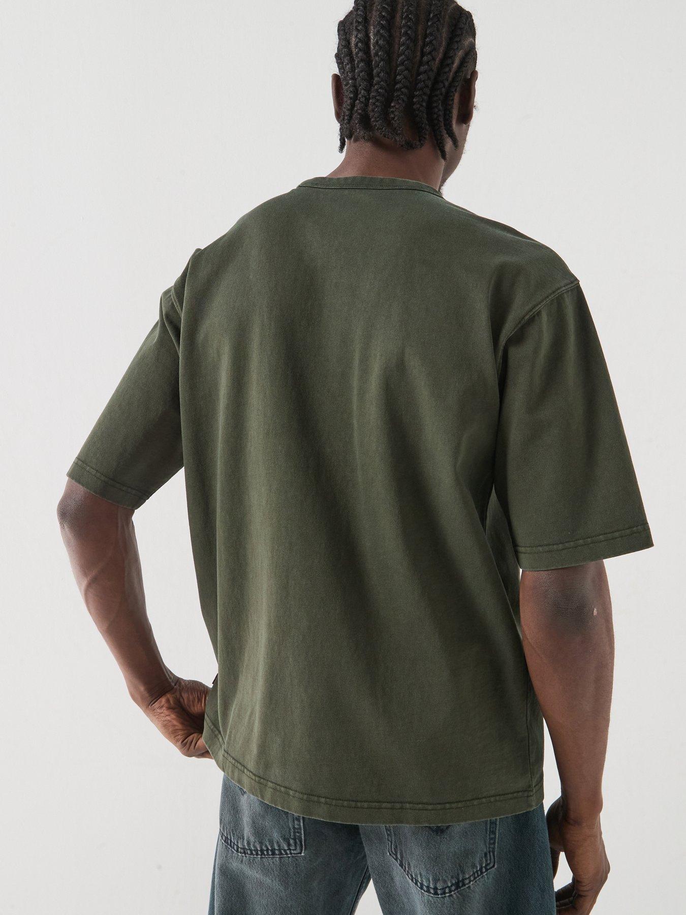 Image 2 of 5 of Levi's Heavyweight Loose Fit T-Shirt - Green
