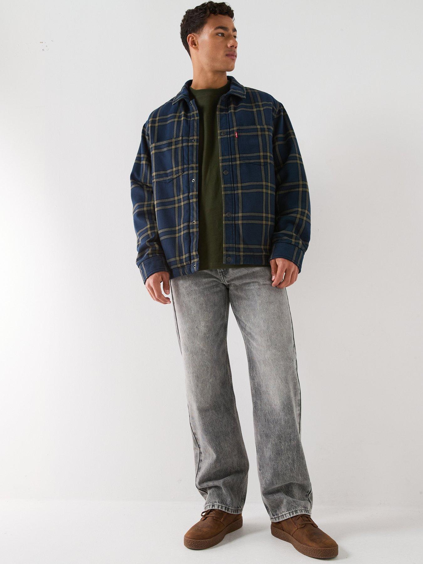 Image 3 of 5 of Levi's Men's Crowley Check Flannel Overshirt - Multi